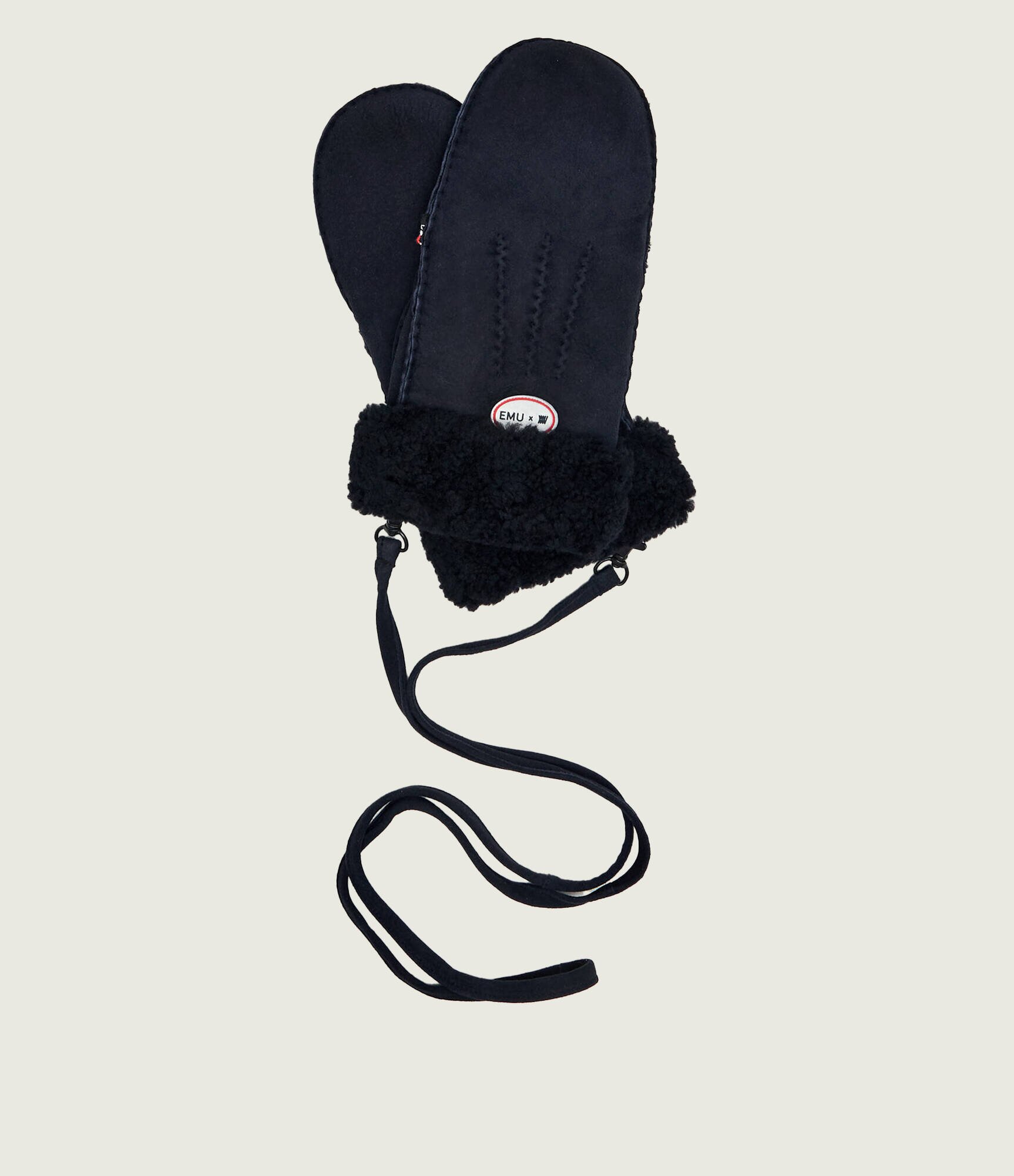 Emu Australia Mănuși Montana Mitten | Emu x WN | shearling | | piele întoarsă (zamsz) | cu adaos de lână