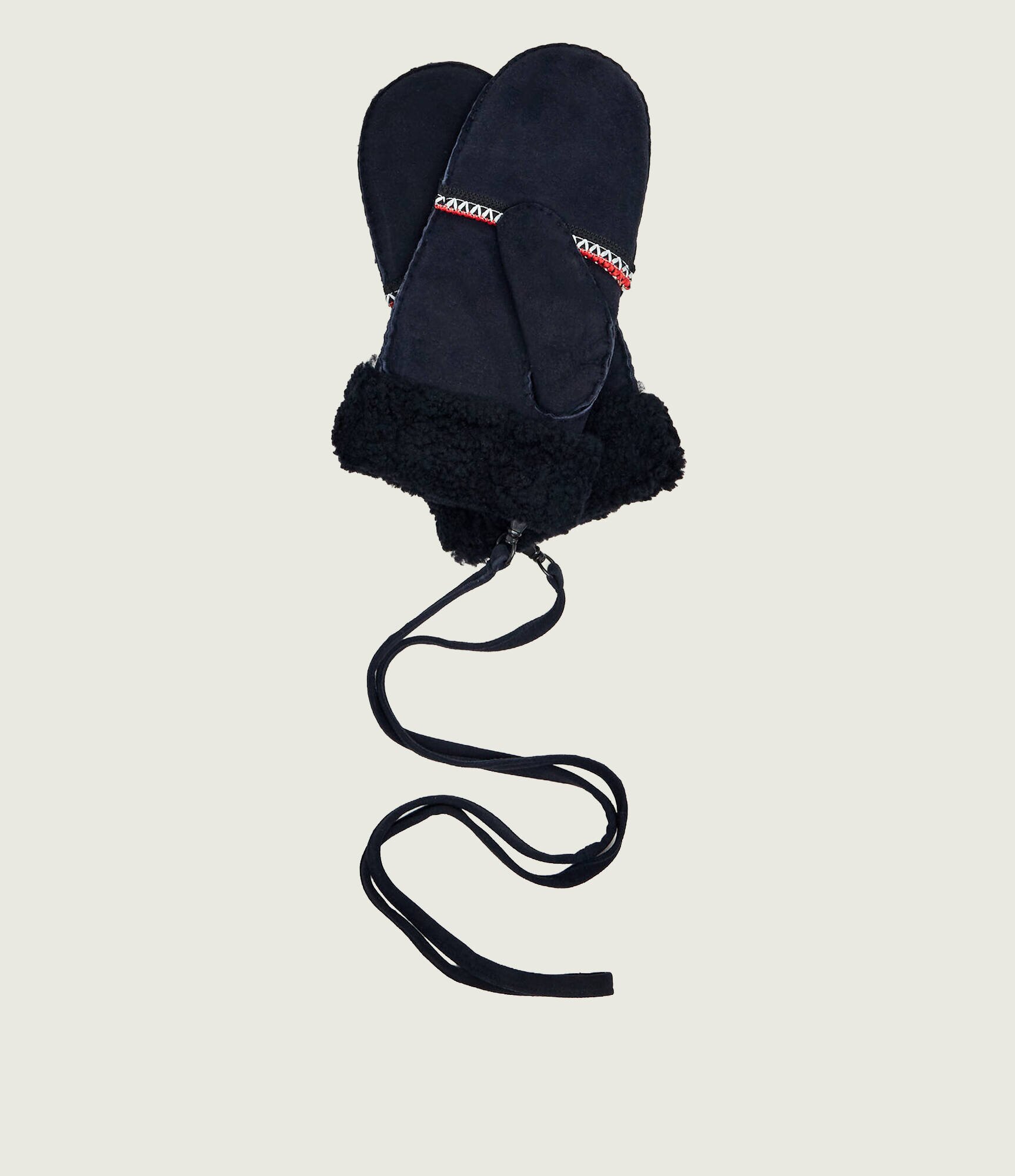 Emu Australia Mănuși Montana Mitten | Emu x WN | shearling | | piele întoarsă (zamsz) | cu adaos de lână