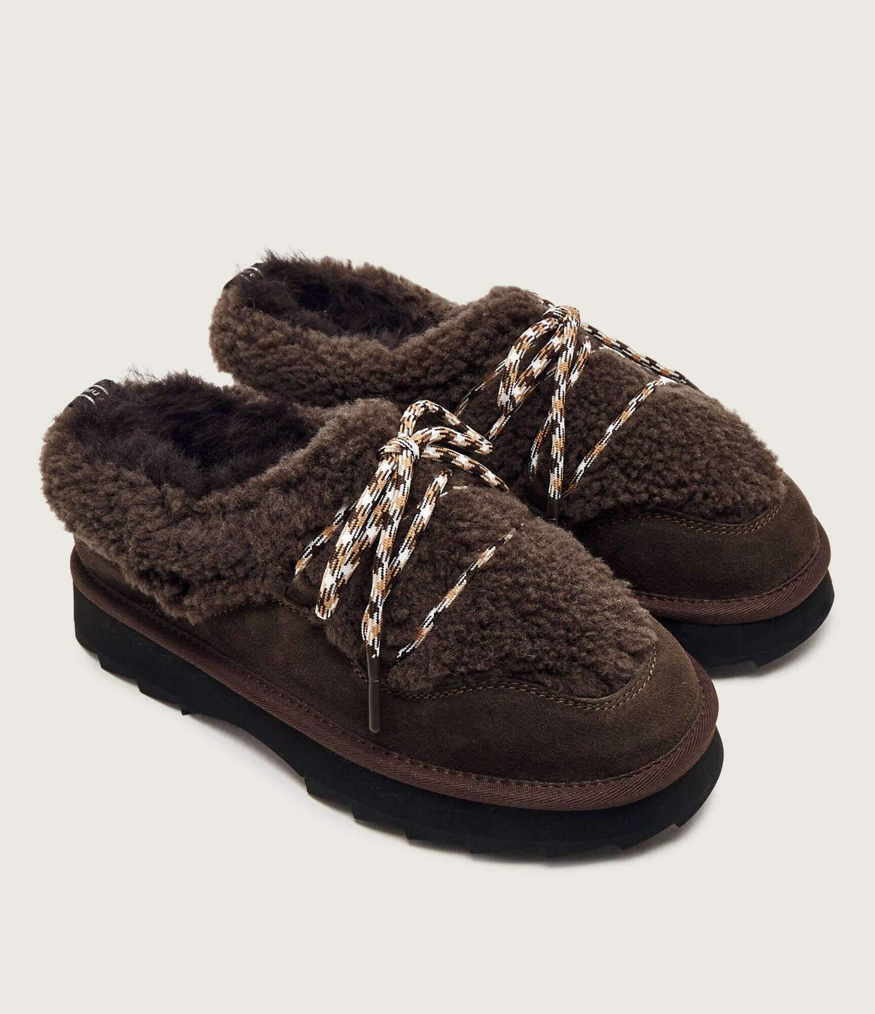 Emu Australia Mules (încălțăminte) Hayley | piele întoarsă | shearling cu adaos de lână
