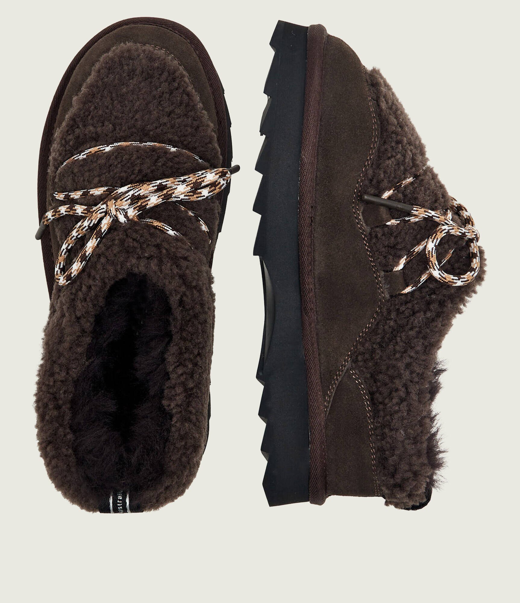 Emu Australia Mules (încălțăminte) Hayley | piele întoarsă | shearling cu adaos de lână