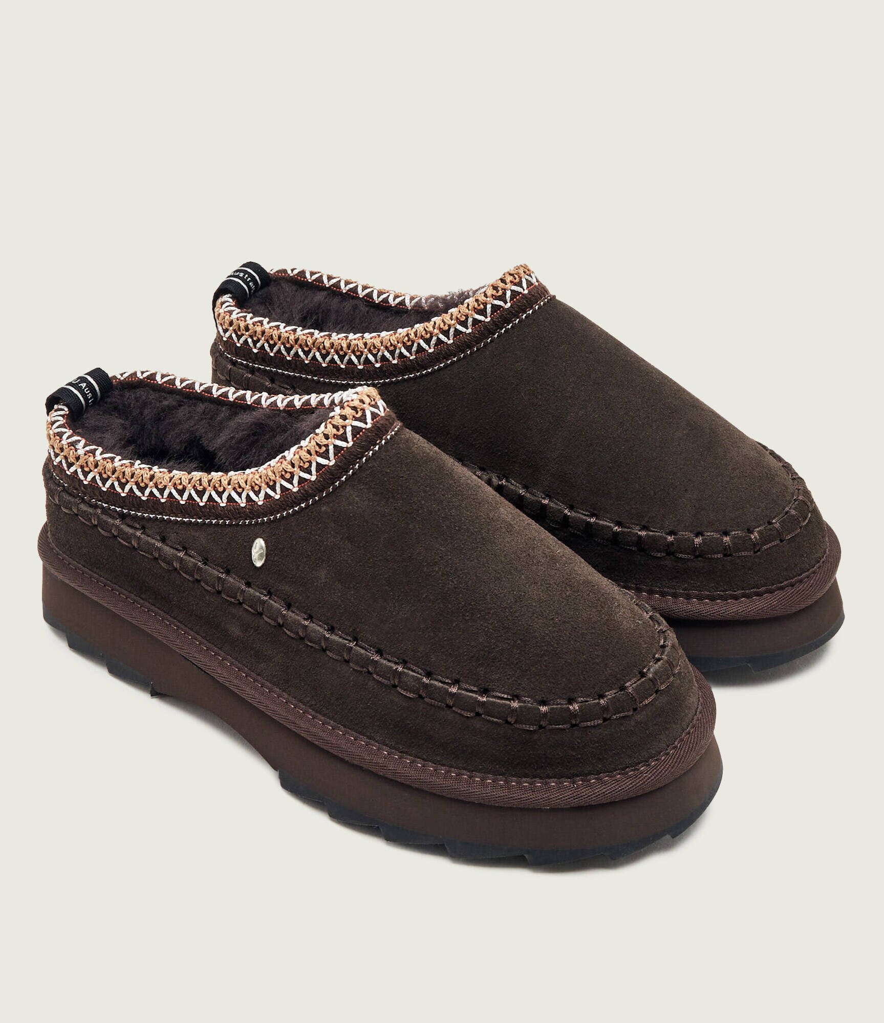 Emu Australia Mules (încălțăminte) Sharky Adventure Scuff cu adaos de lână | piele întoarsă