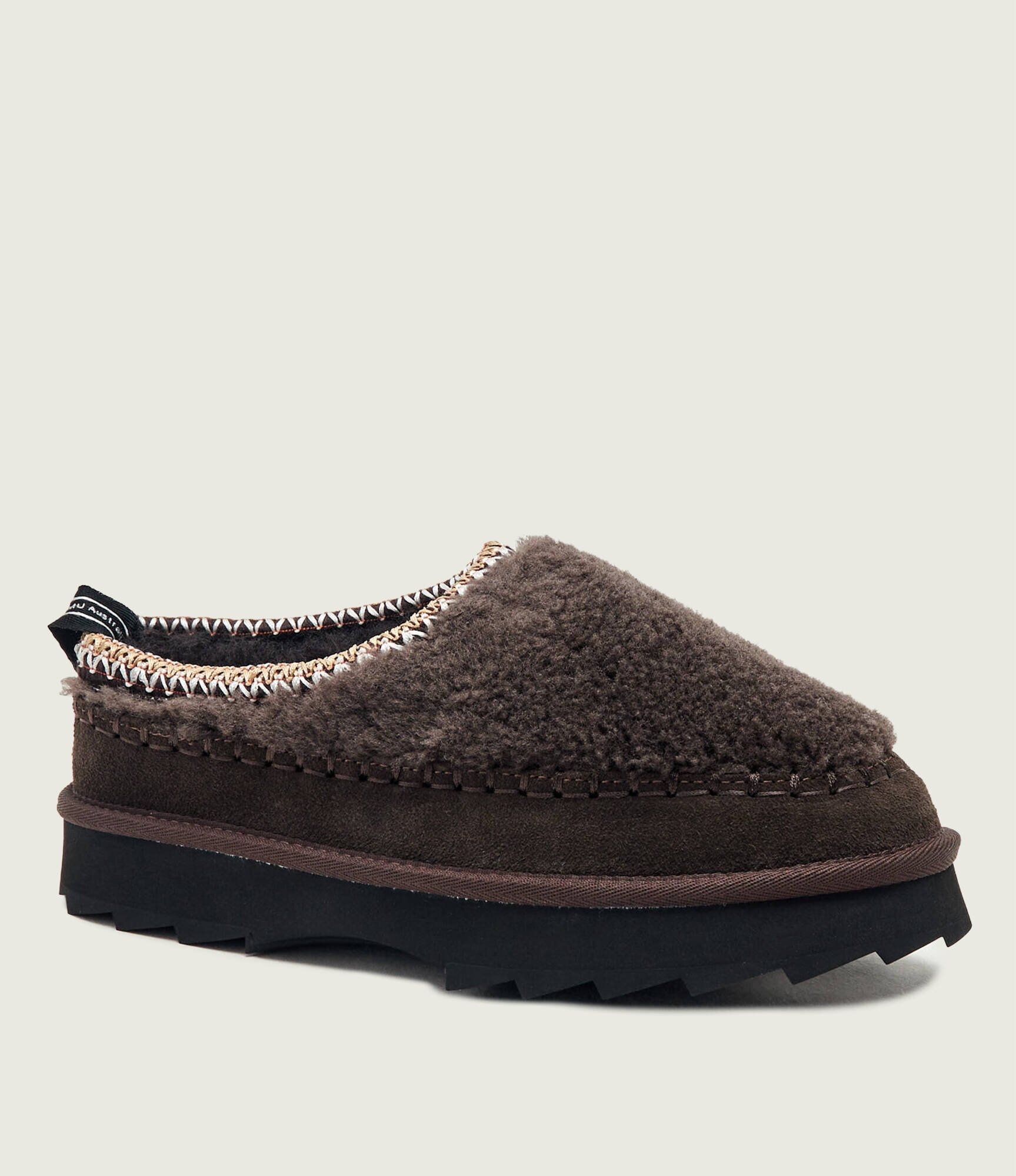 Emu Australia Mules (încălțăminte) Sharky Adventure Scuff Teddy | piele întoarsă | shearling cu adaos de lână