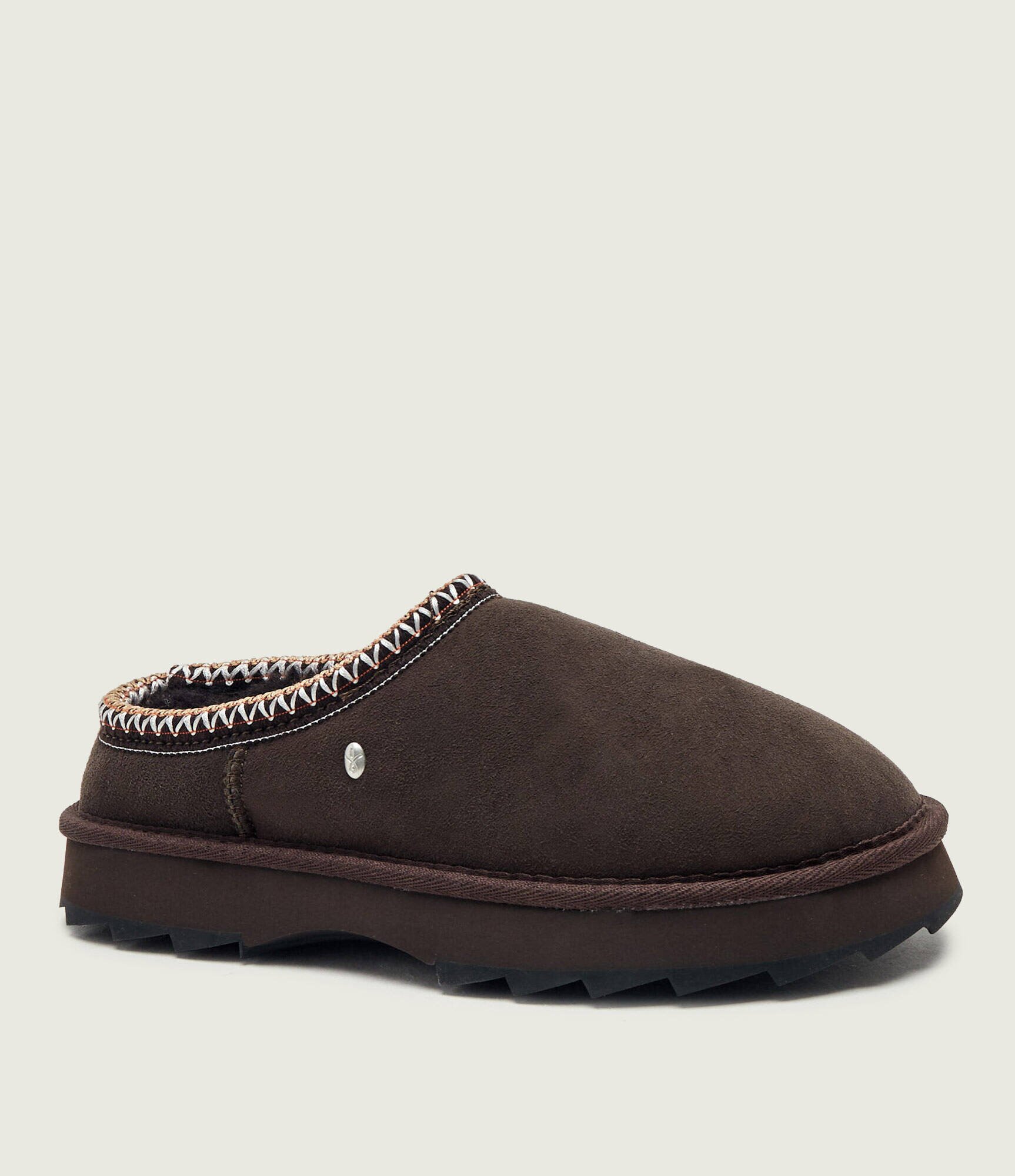Emu Australia Mules (încălțăminte) Sharky Scuff | piele întoarsă (zamsz) | cu adaos de lână