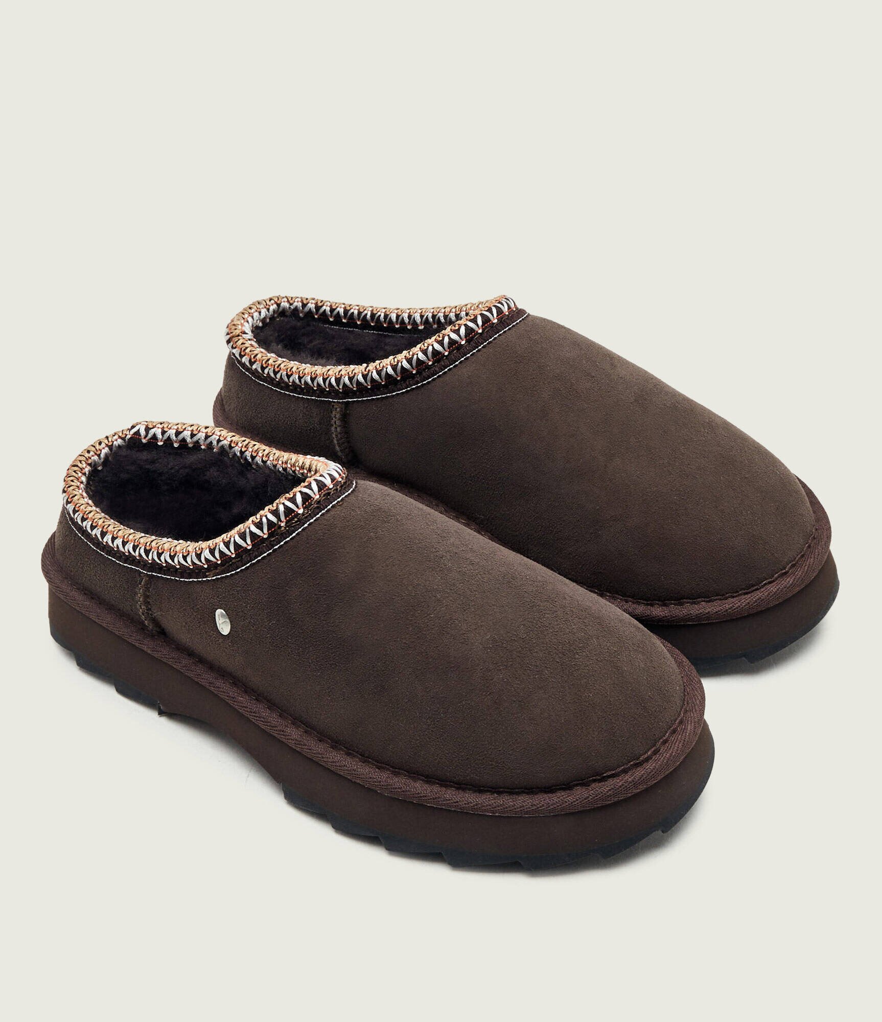 Emu Australia Mules (încălțăminte) Sharky Scuff | piele întoarsă (zamsz) | cu adaos de lână