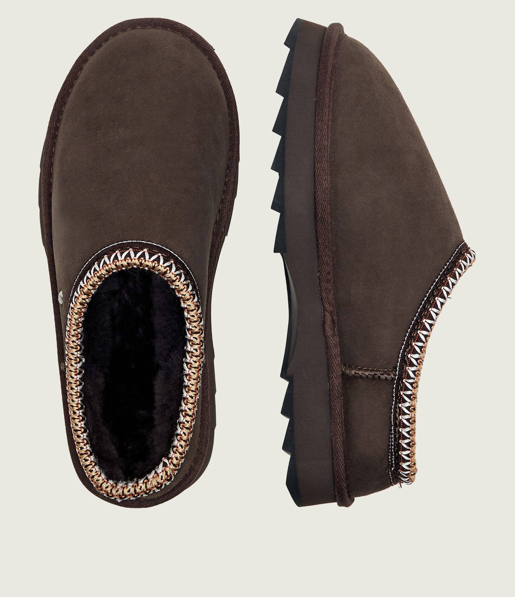 Emu Australia Mules (încălțăminte) Sharky Scuff | piele întoarsă (zamsz) | cu adaos de lână