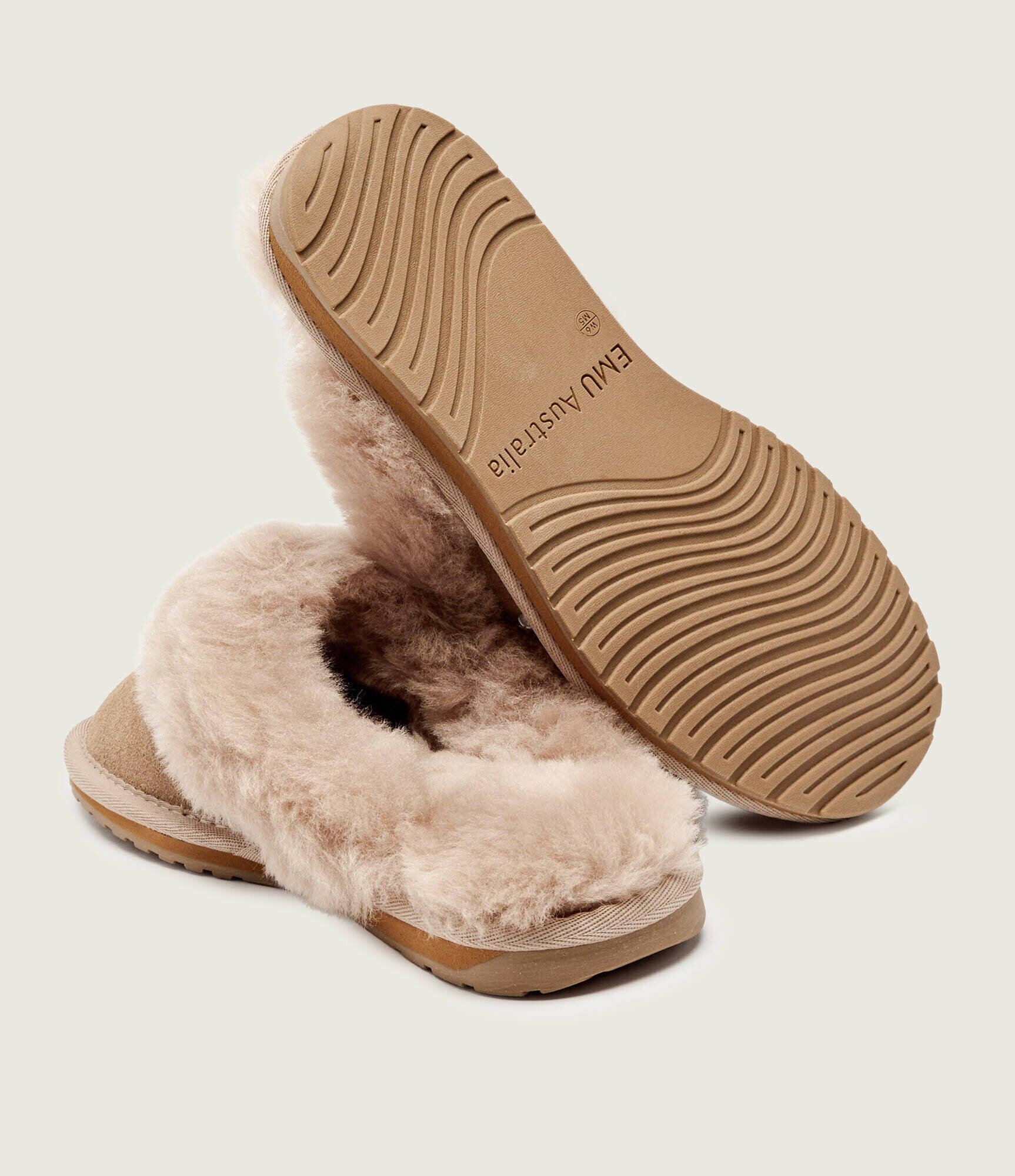 Emu Australia Papuci de casă Jolie | piele întoarsă (zamsz) | cu adaos de lână