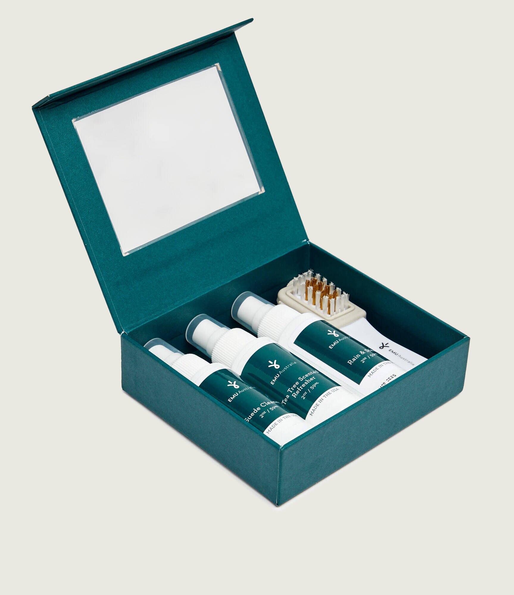 Emu Australia Set pentru îngrijirea încălțămintei emu care kit