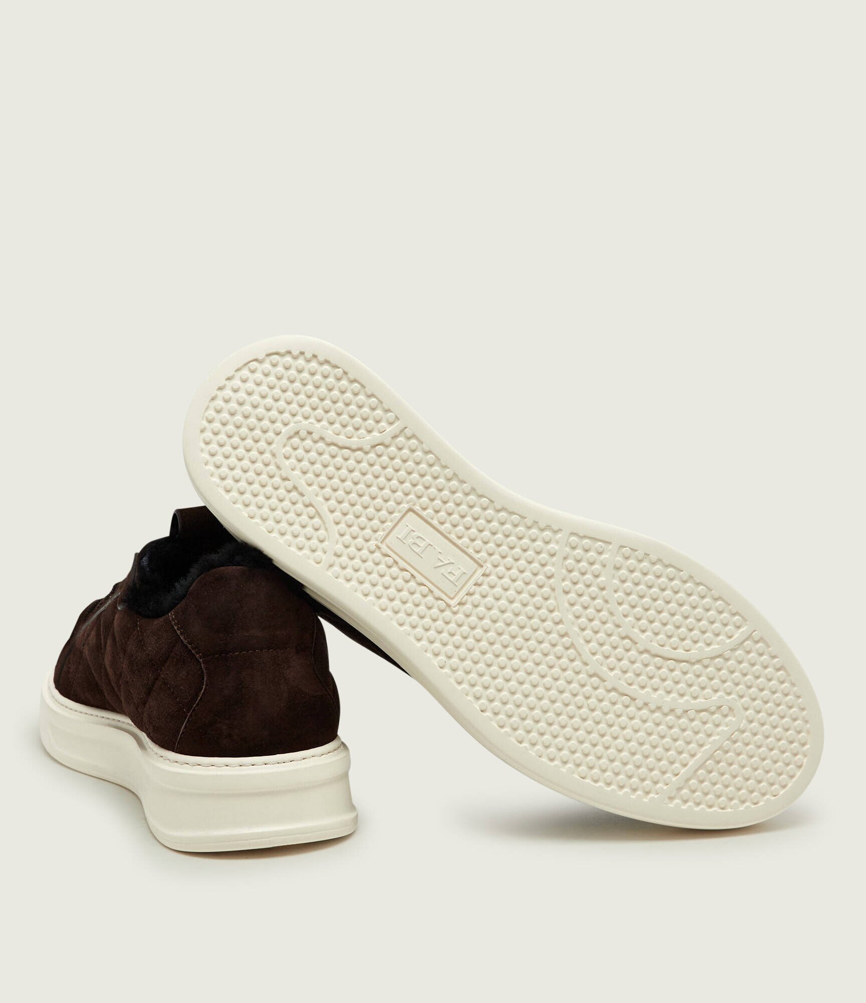 FABI Căptușite sneakers | piele întoarsă (zamsz) | cu adaos de lână