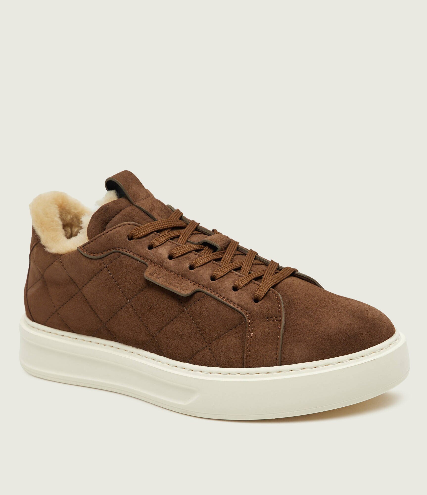FABI Căptușite sneakers | piele întoarsă (zamsz) | cu adaos de lână | shearling