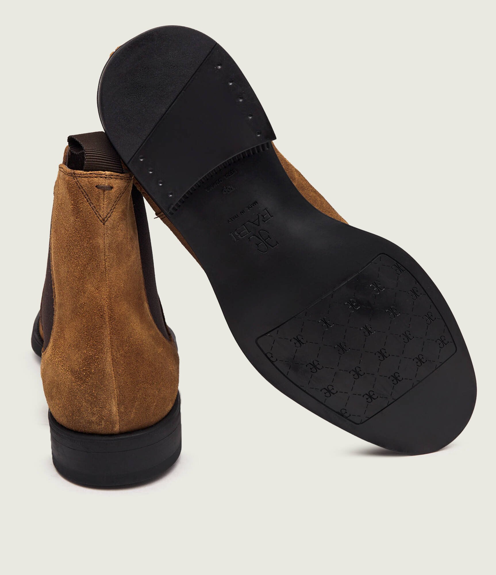 FABI Ghete chelsea | piele întoarsă
