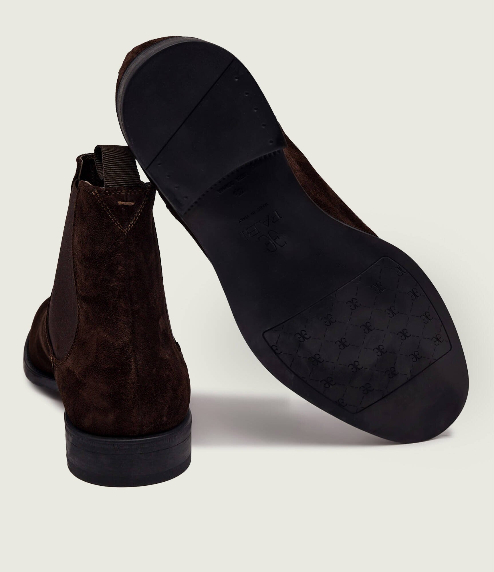 FABI Ghete chelsea | piele întoarsă