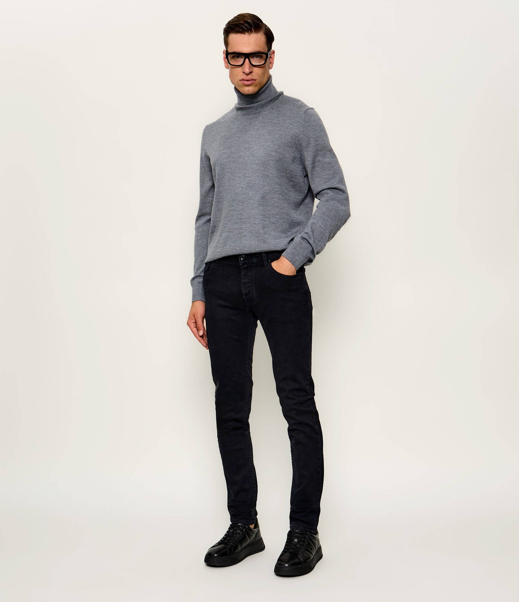 FAY De lână maletă Dolcevita F.12 | regular fit