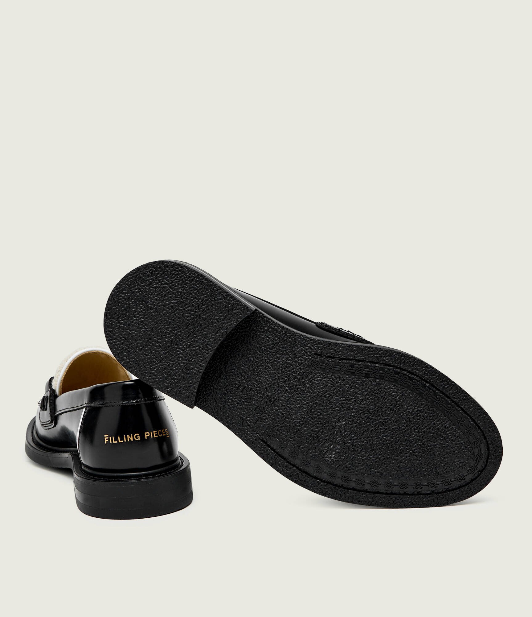 Filling Pieces De piele pantofi loafer Pepper