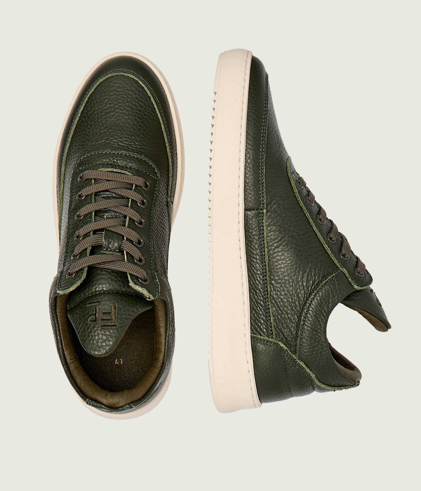 Filling Pieces Teniși din piele Low top Grain