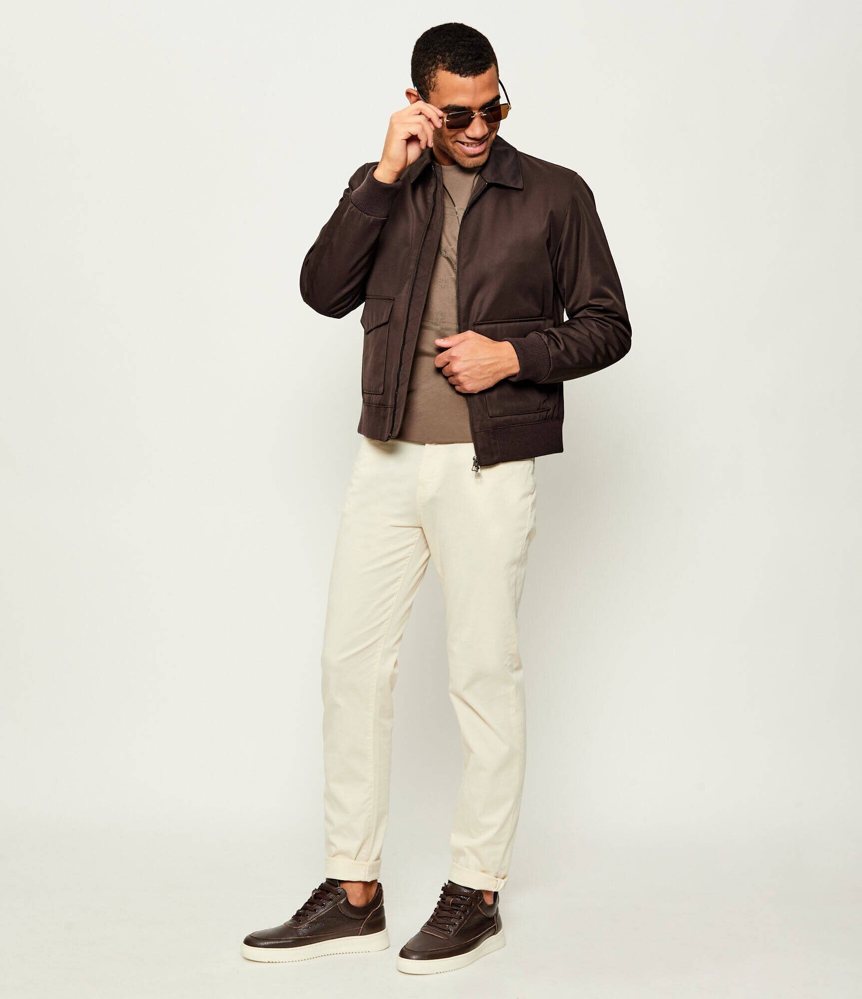 Filling Pieces Teniși din piele Low top Grain
