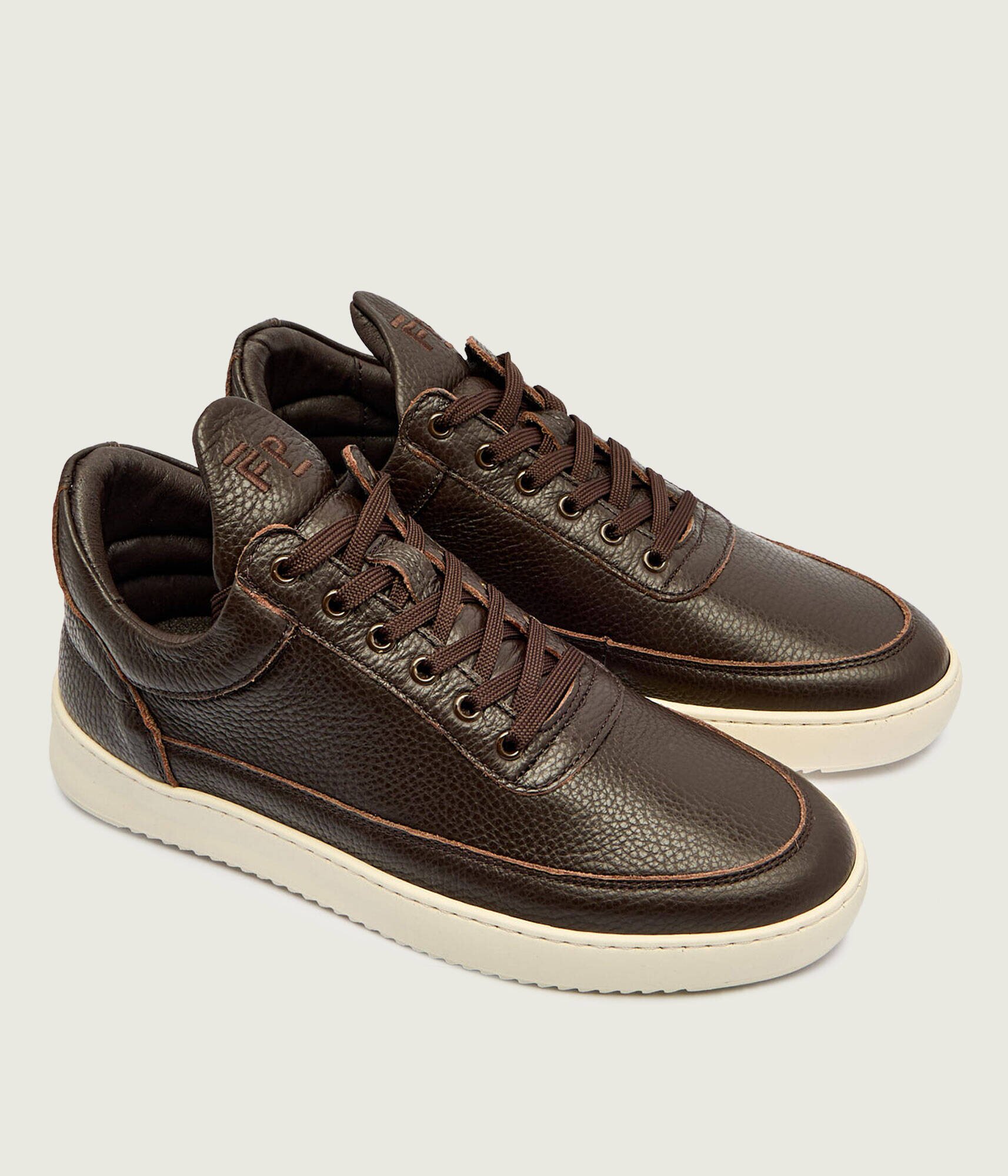 Filling Pieces Teniși din piele Low top Grain