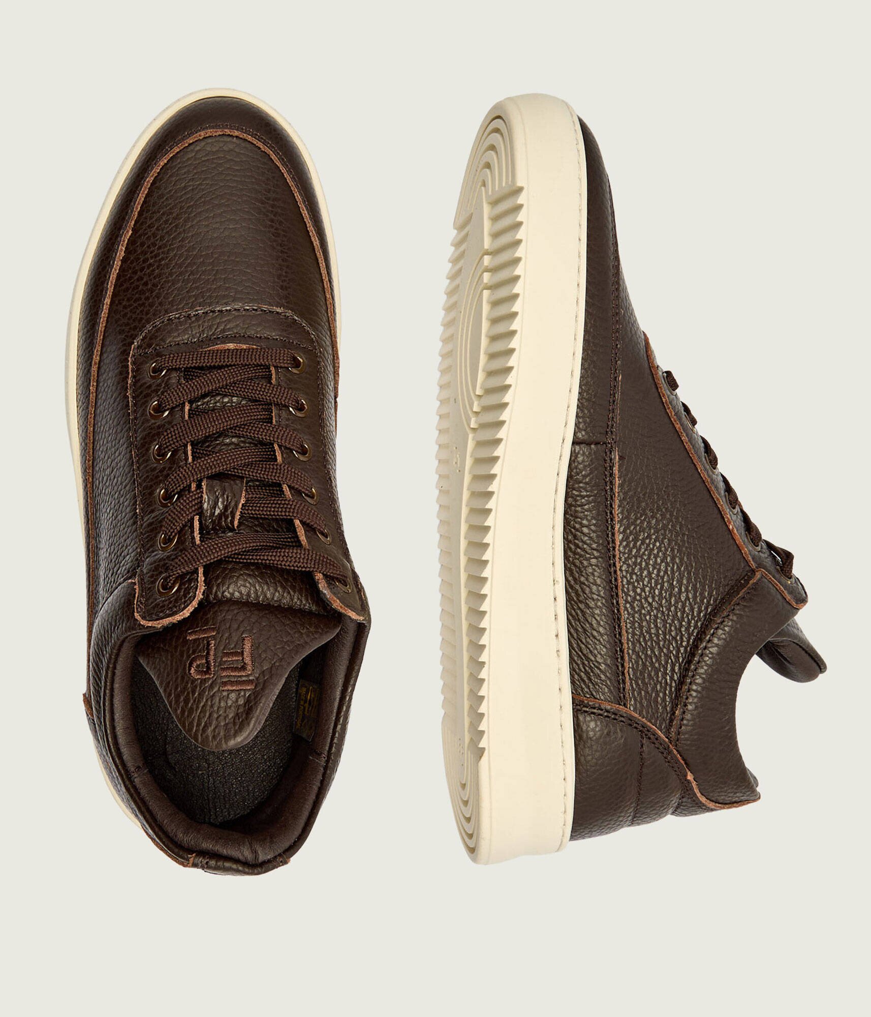 Filling Pieces Teniși din piele Low top Grain