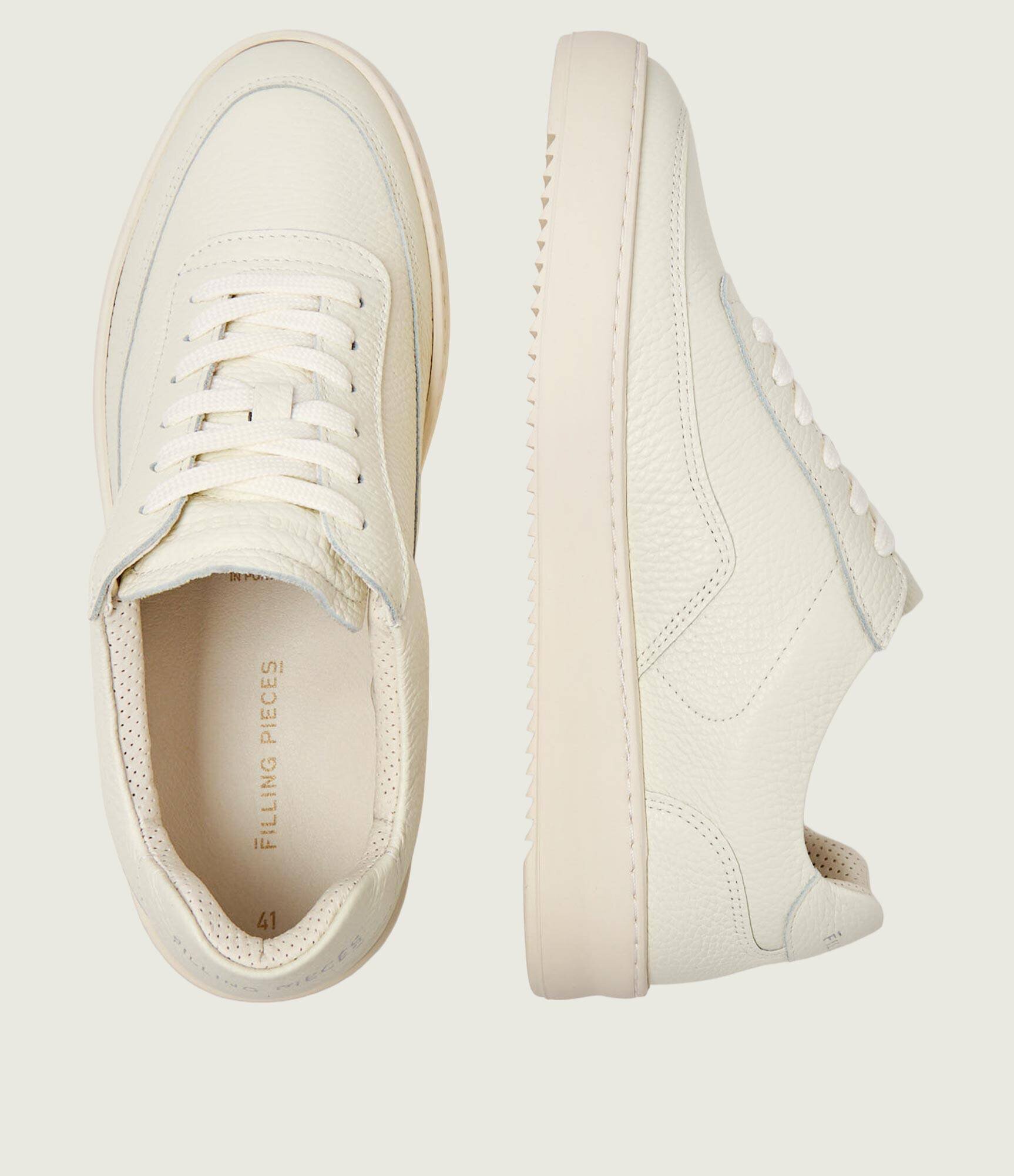 Filling Pieces Teniși din piele Mondo Grain