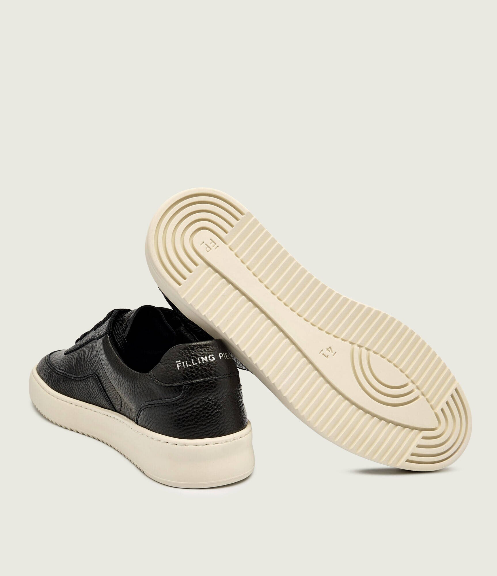 Filling Pieces Teniși din piele Mondo Grain
