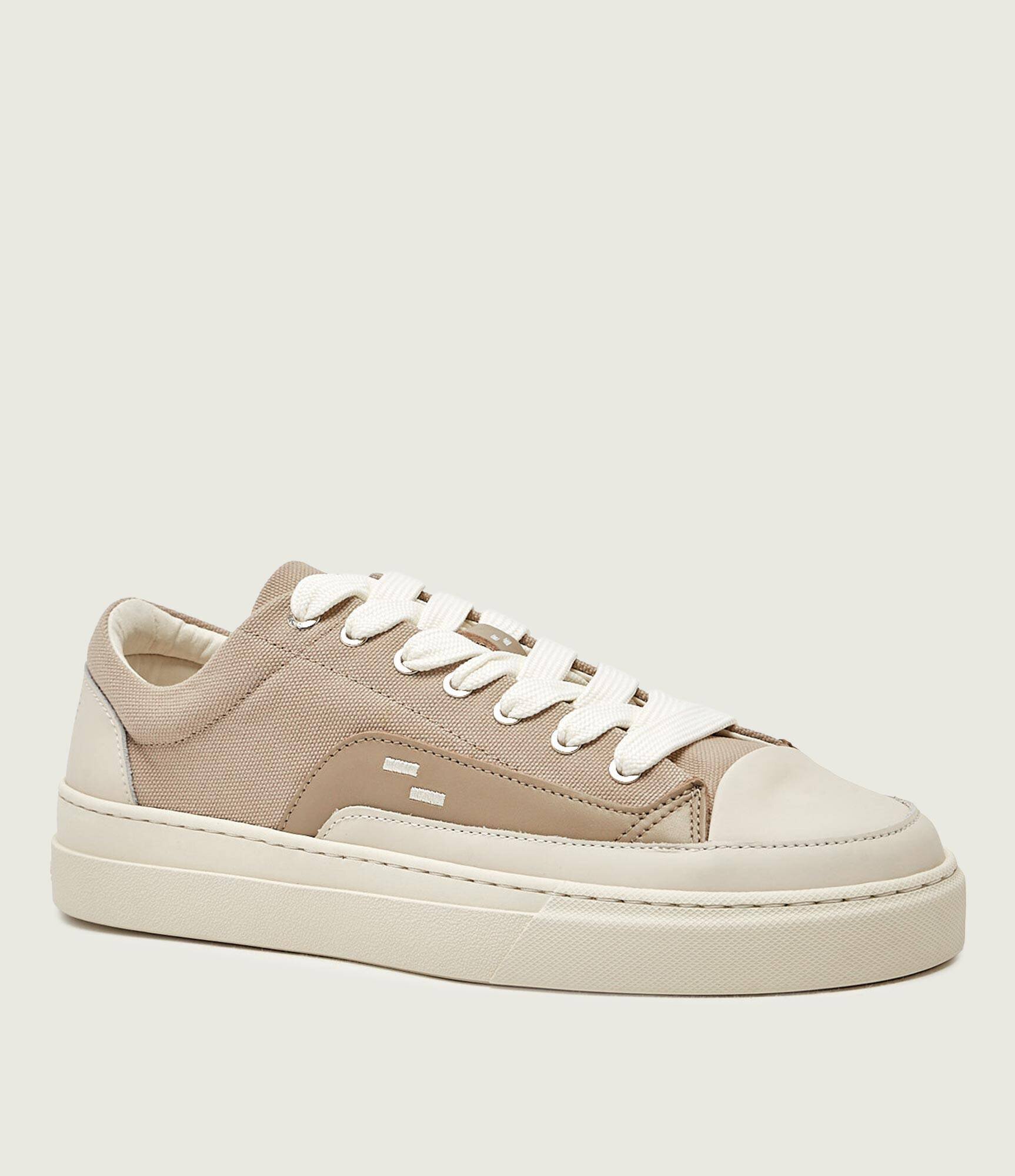 Filling Pieces Teniși Riviera Low cu adaos de piele