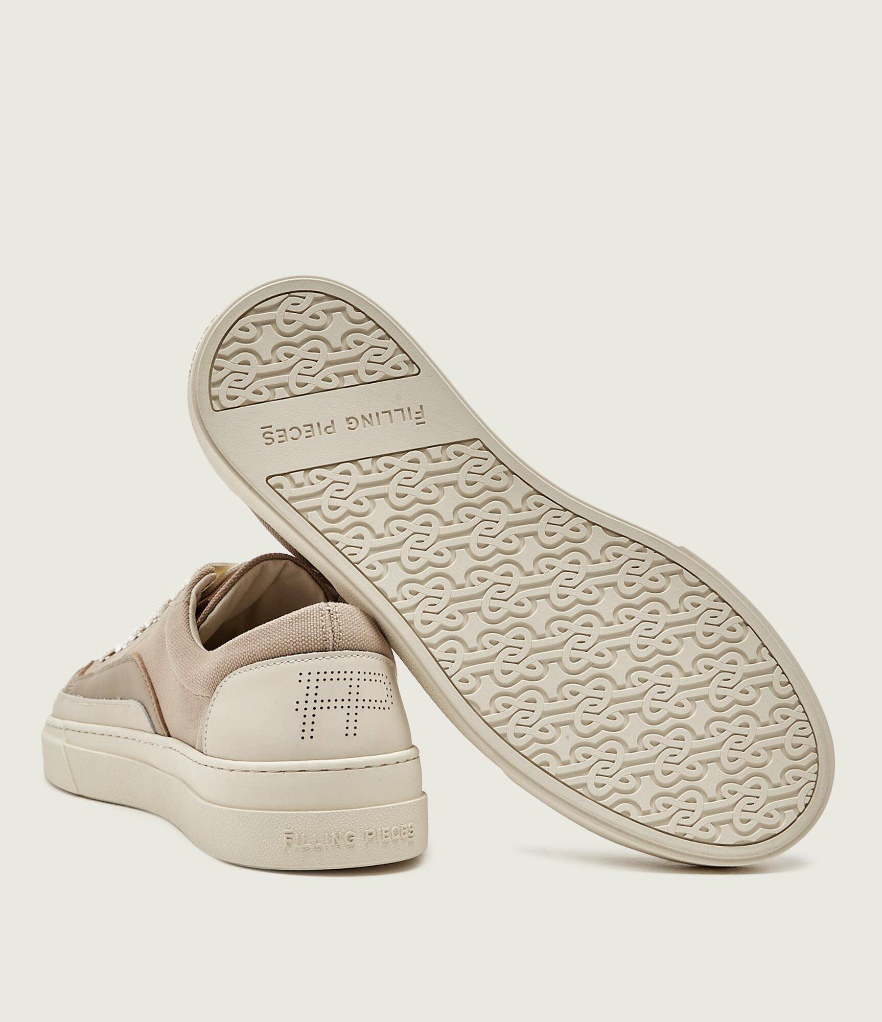 Filling Pieces Teniși Riviera Low cu adaos de piele