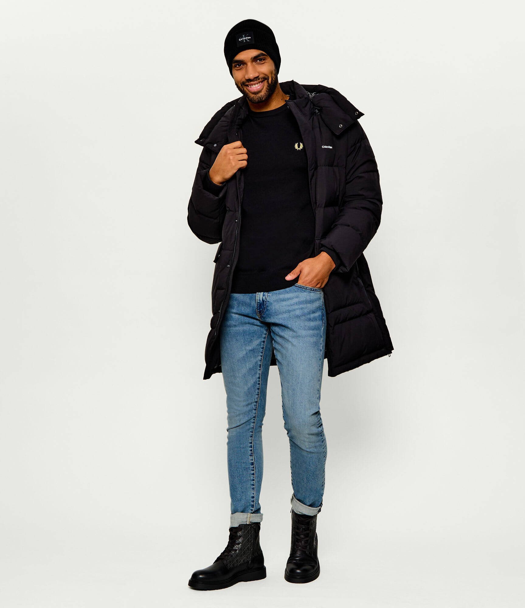 Fred Perry De lână pulover | Slim Fit