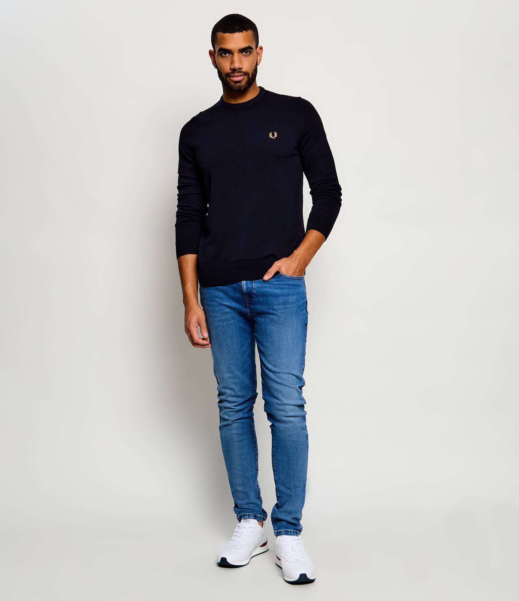 Fred Perry De lână pulover | Slim Fit