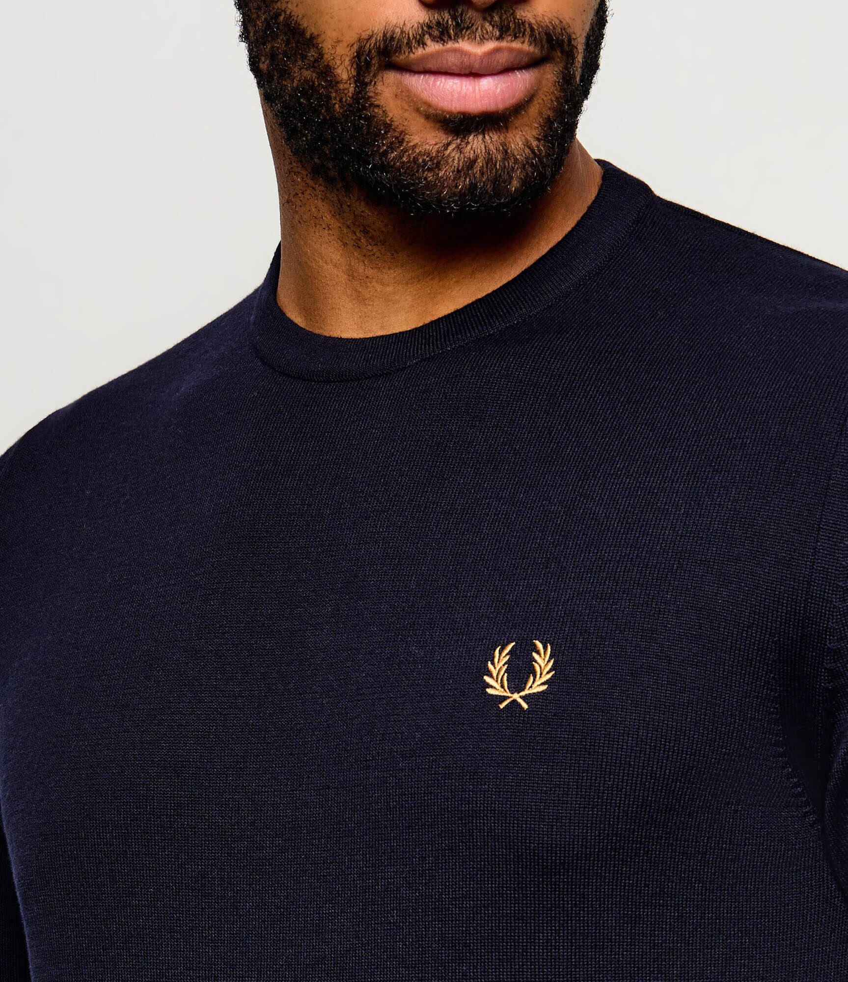 Fred Perry De lână pulover | Slim Fit