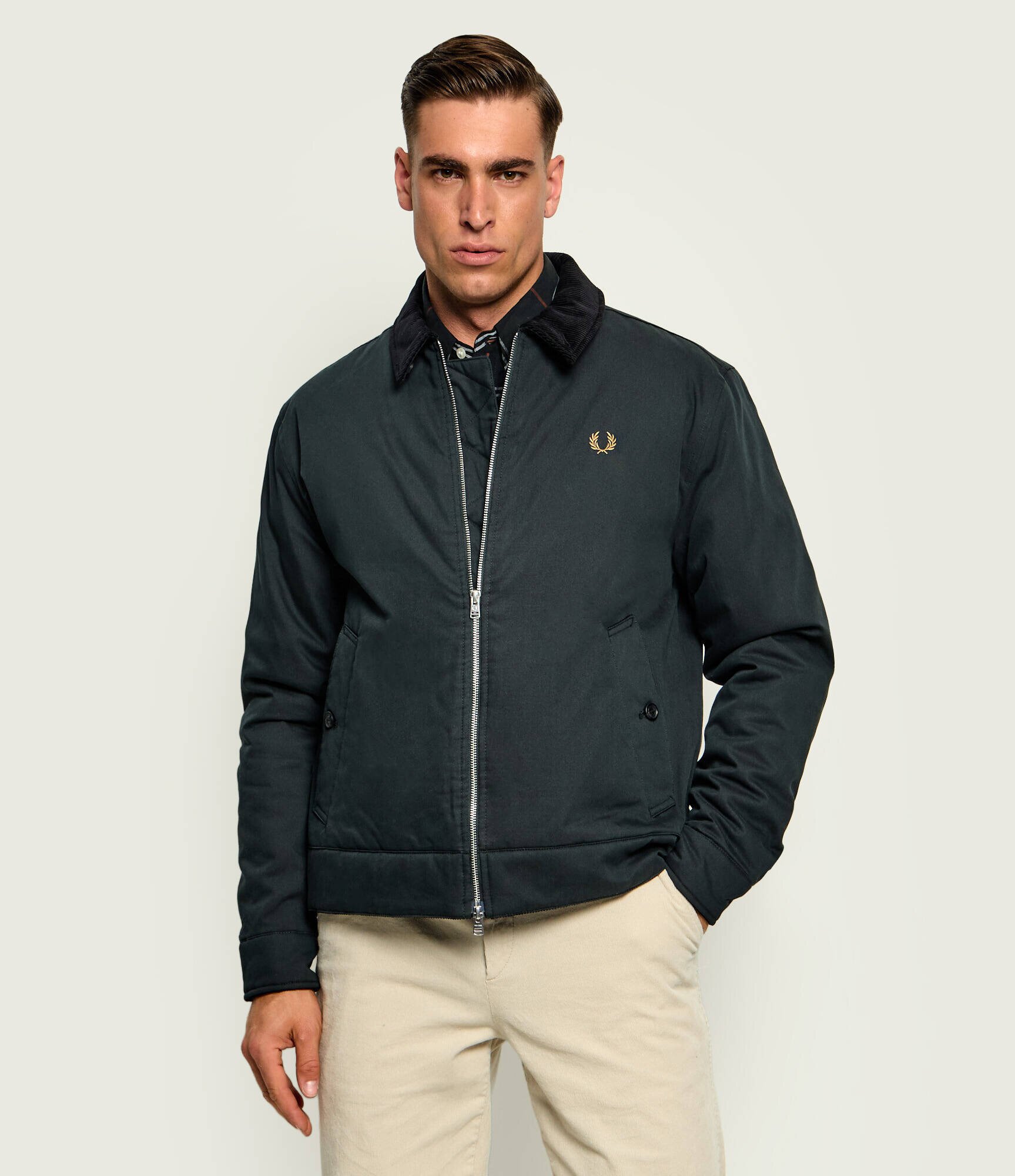 Fred Perry Geacă | regular fit | catifea reiată
