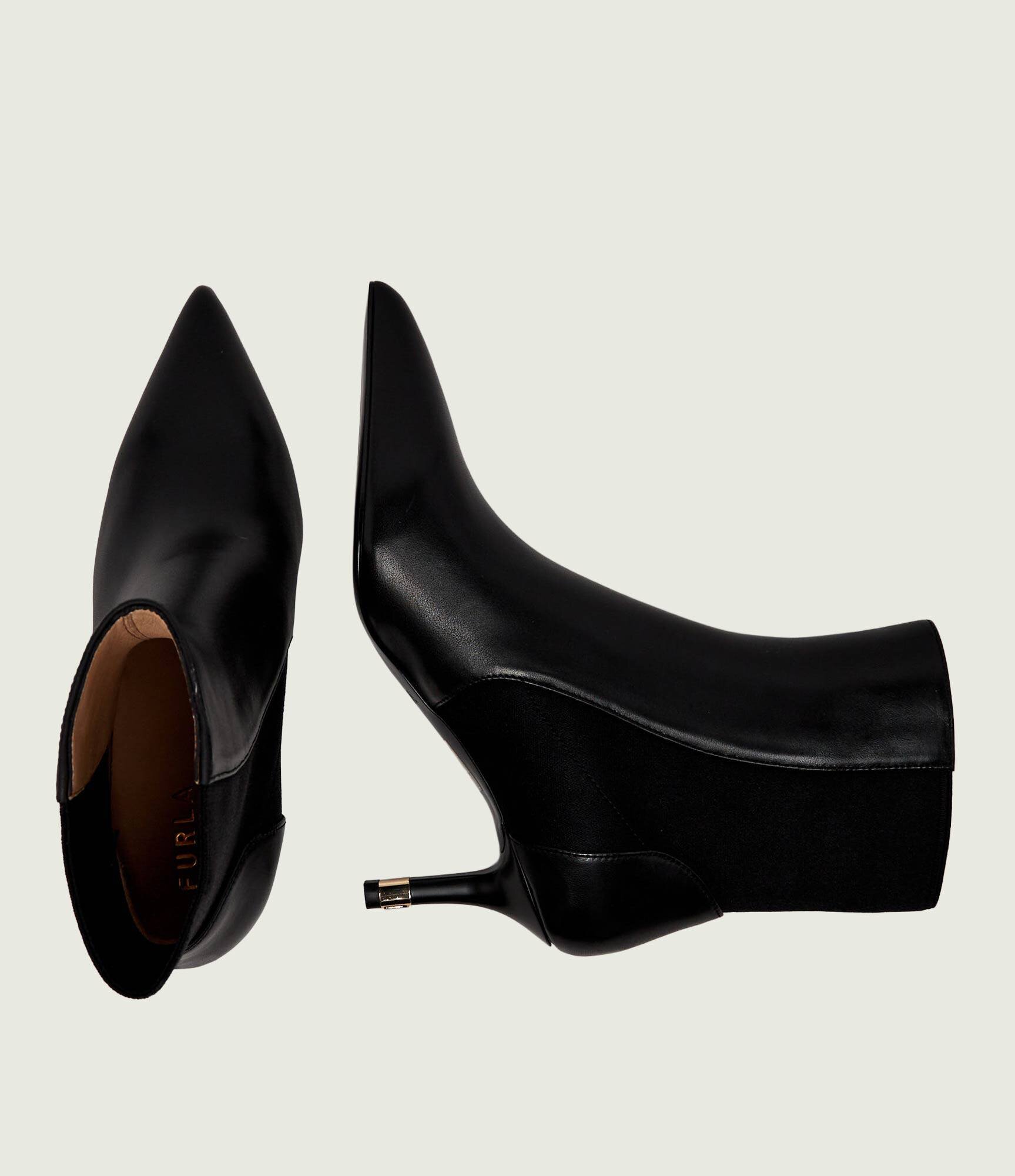 Furla De piele botine cu toc subțire Aria