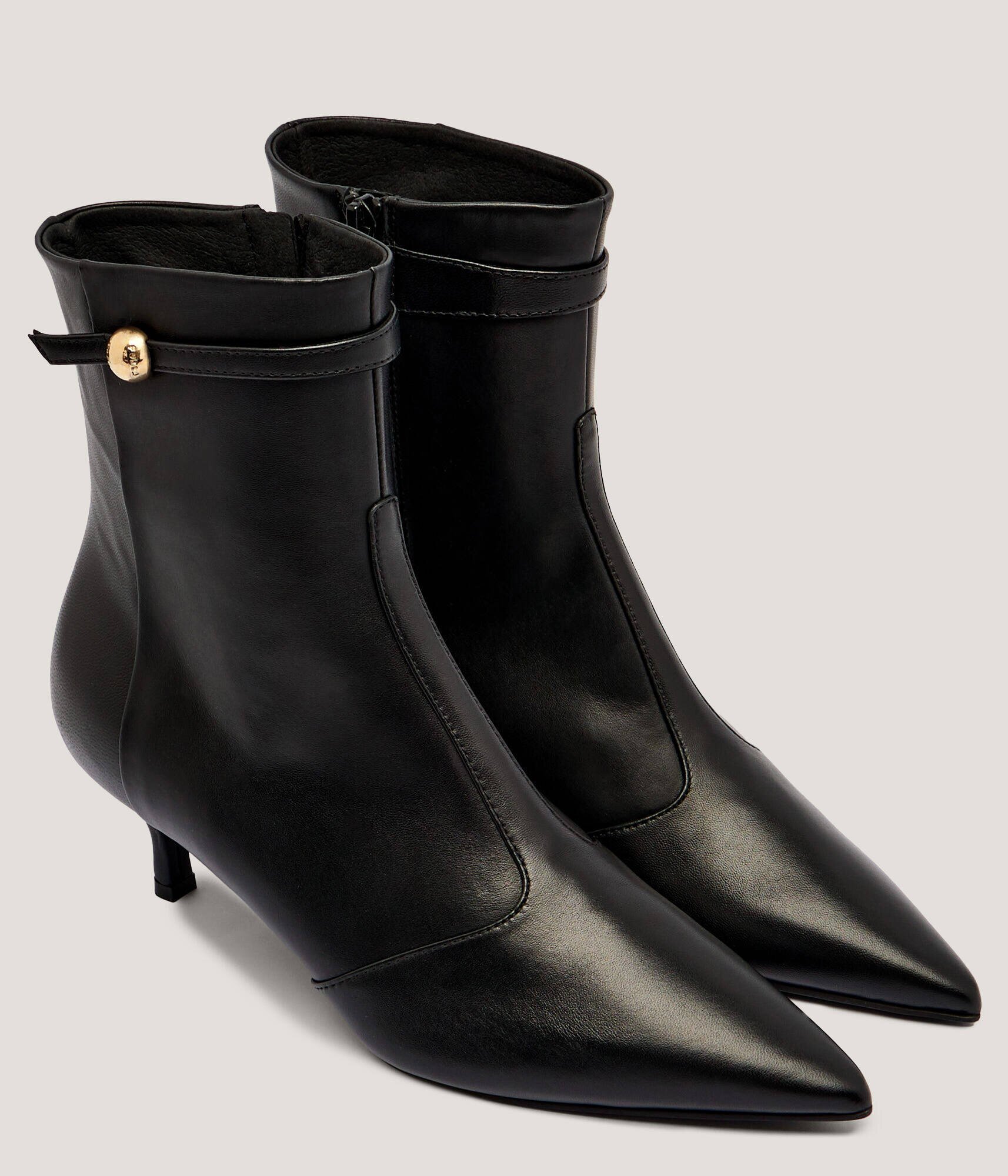 Furla De piele botine cu toc subțire Sfera