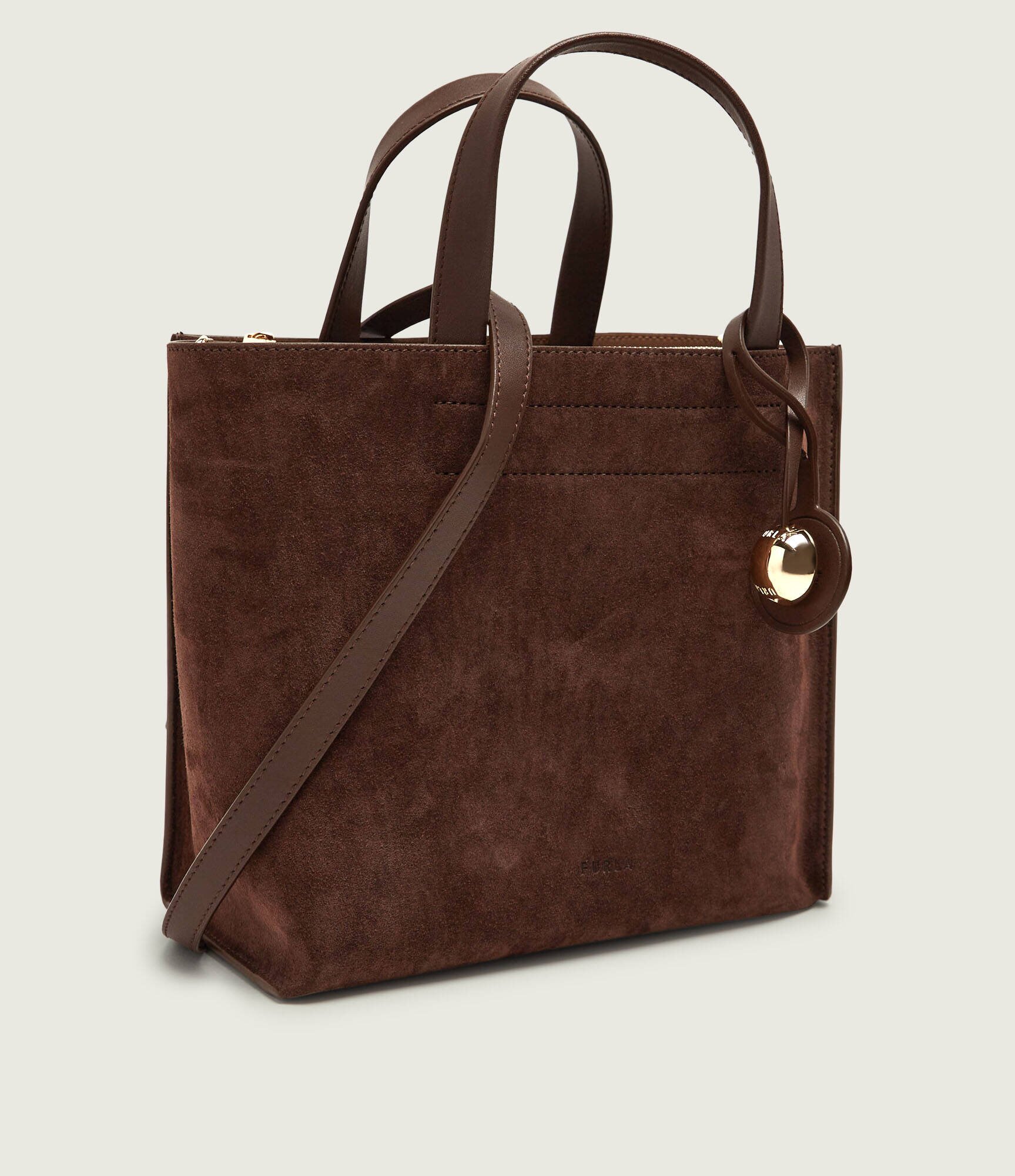 Furla De piele cufăr Divide | piele întoarsă