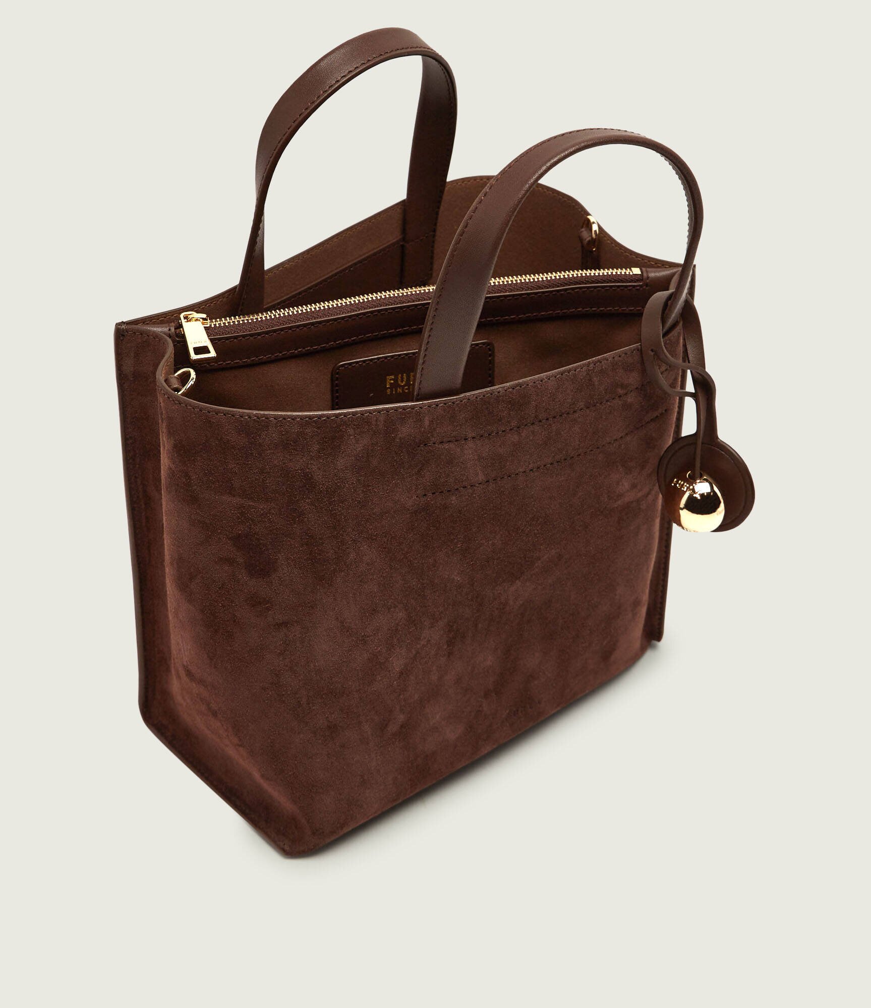 Furla De piele cufăr Divide | piele întoarsă