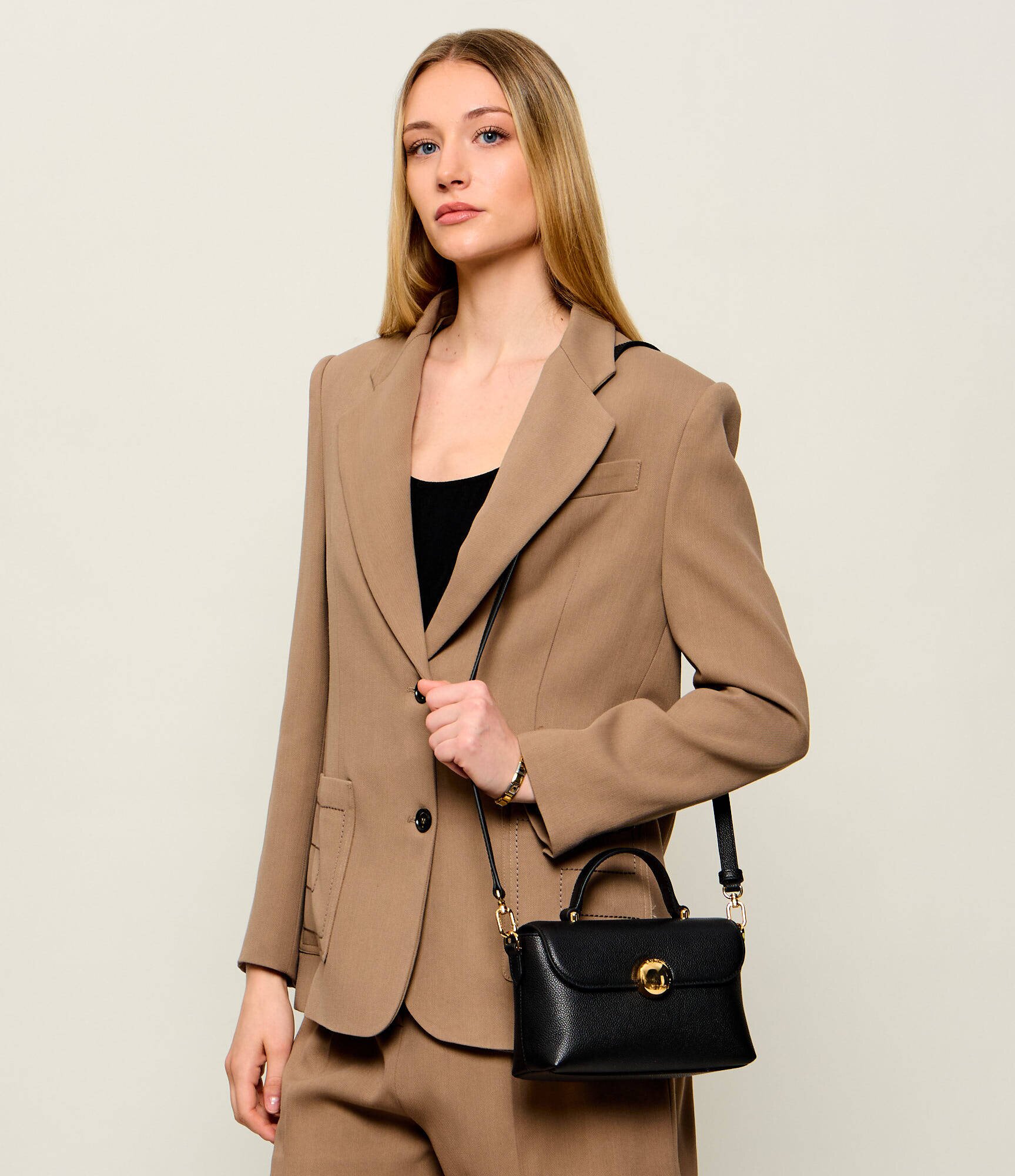 Furla De piele cufăr MOONLIGHT MINI