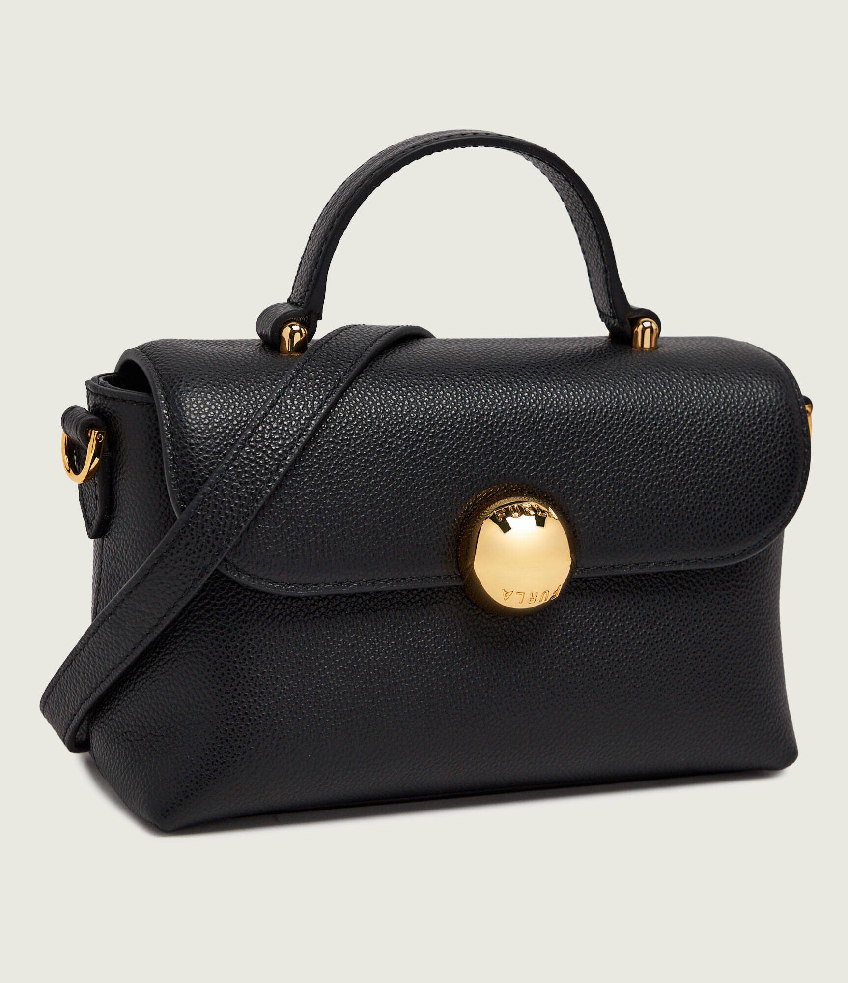 Furla De piele cufăr MOONLIGHT MINI