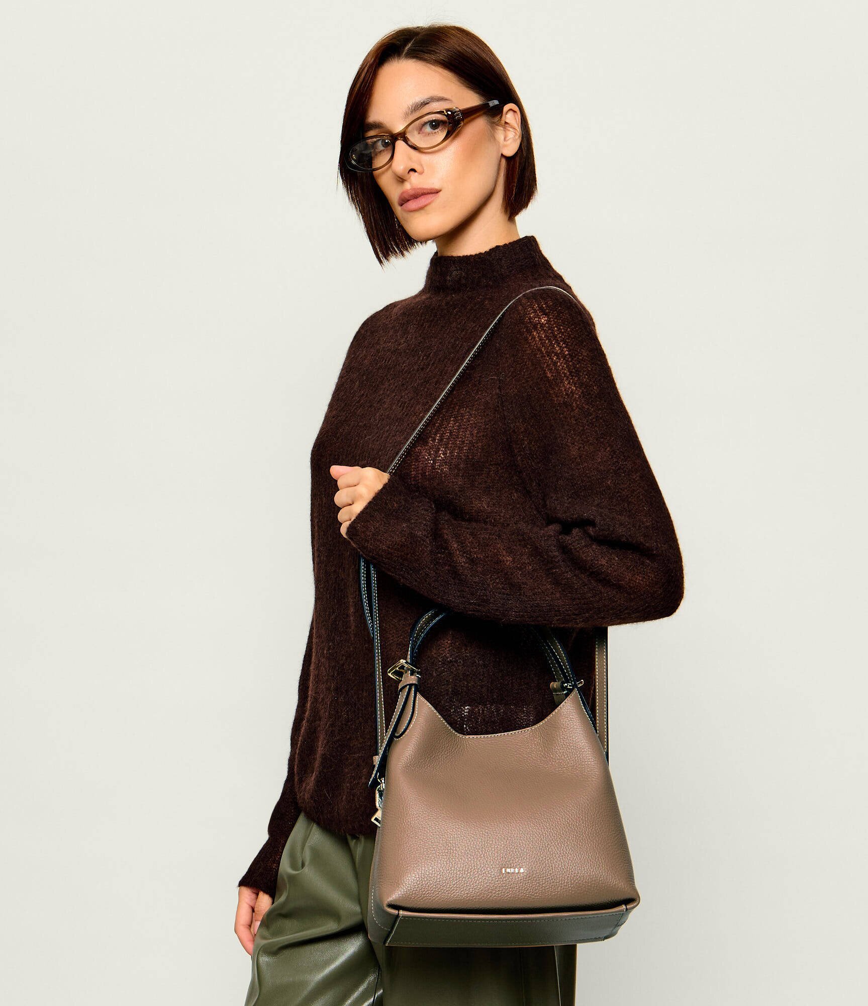Furla De piele cufăr Primrose