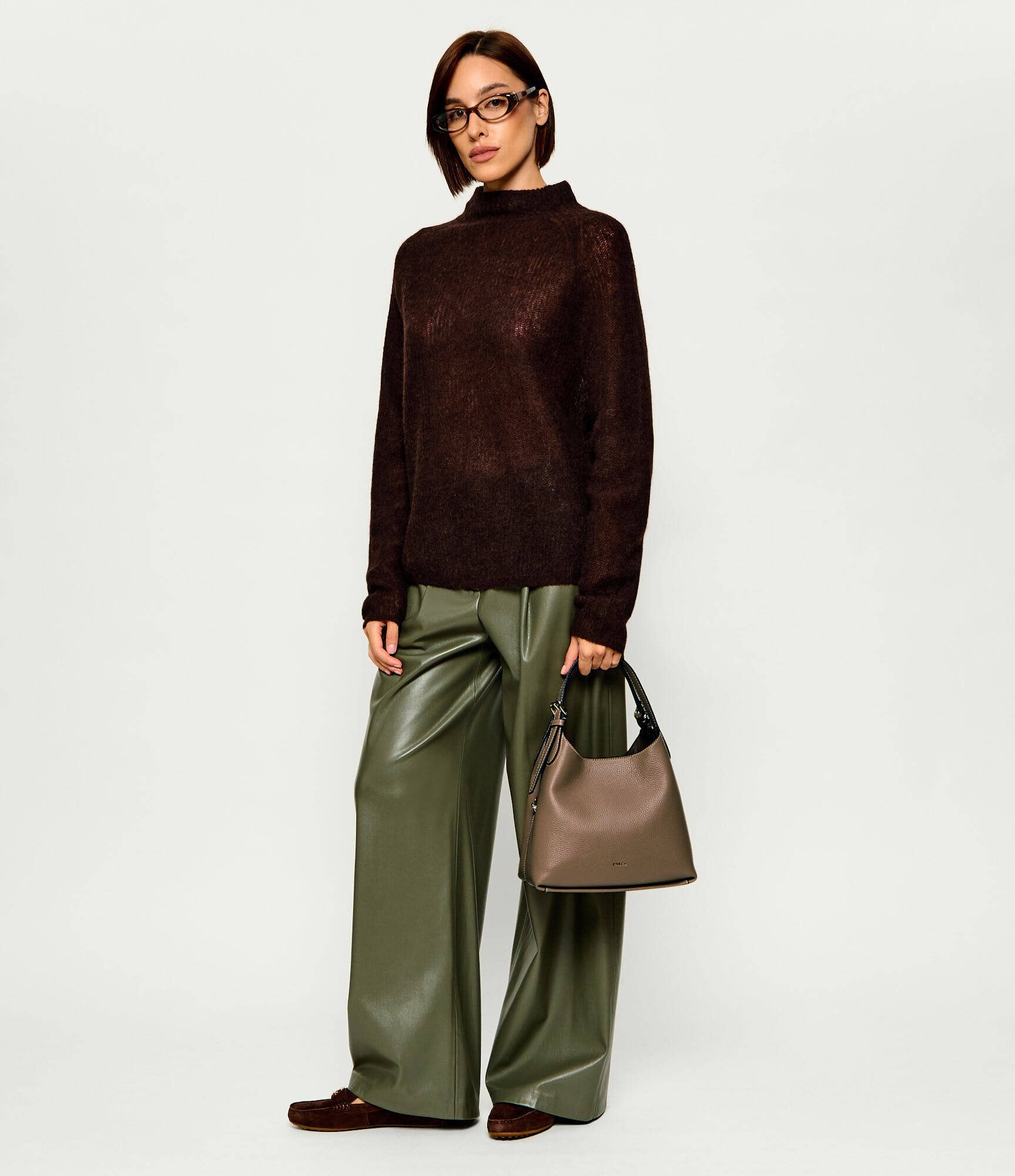 Furla De piele cufăr Primrose
