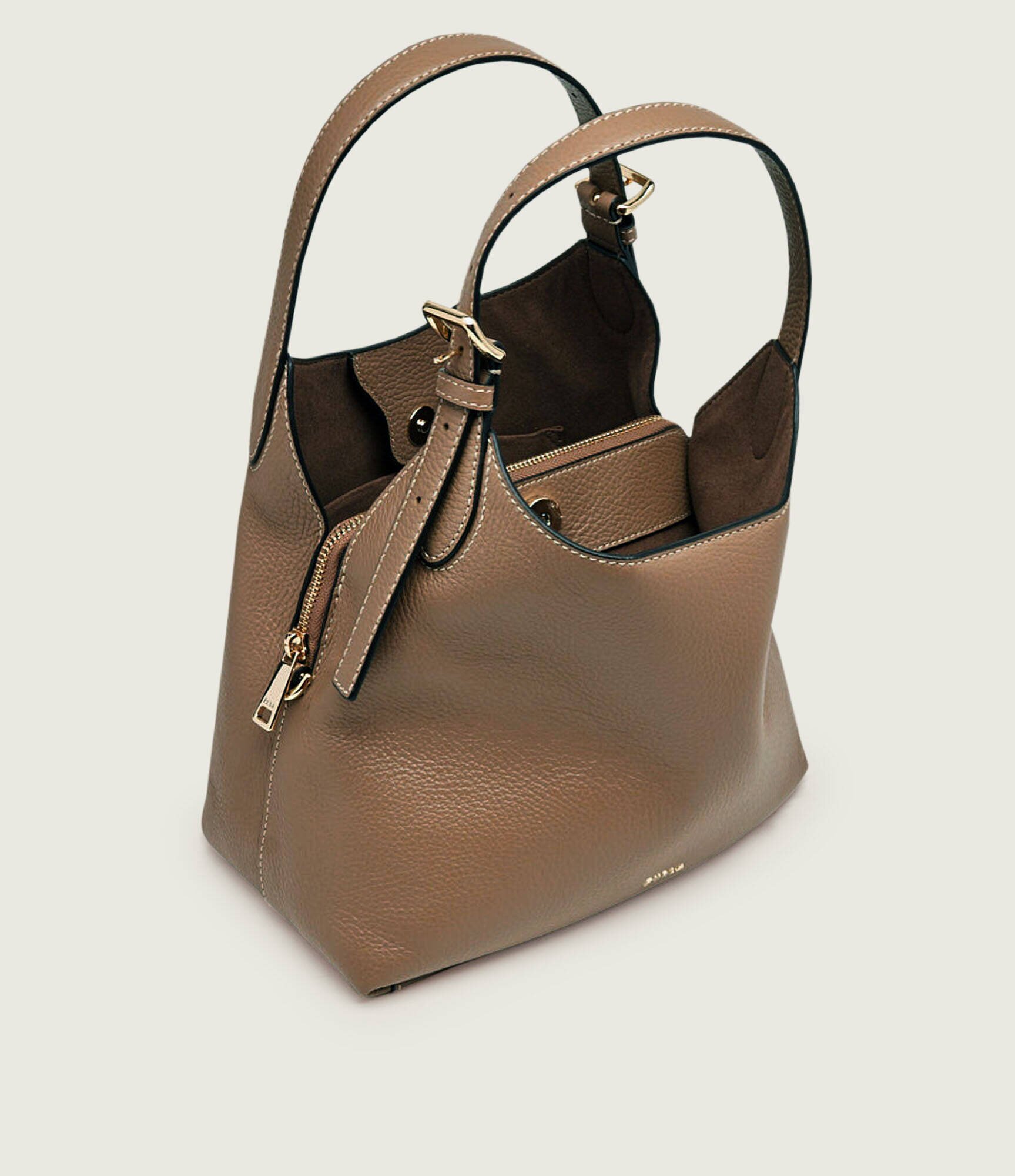 Furla De piele cufăr Primrose
