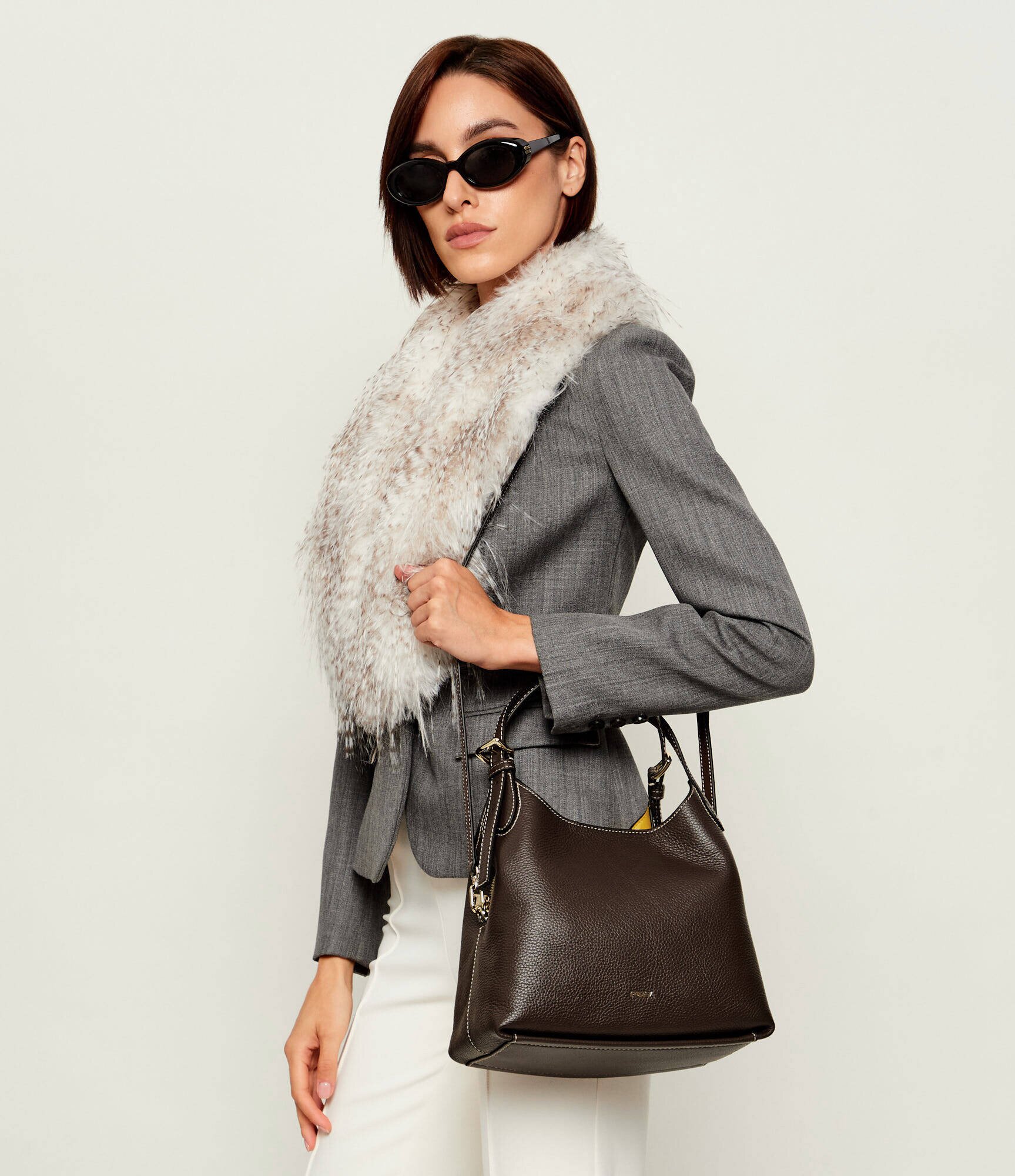 Furla De piele cufăr Primrose