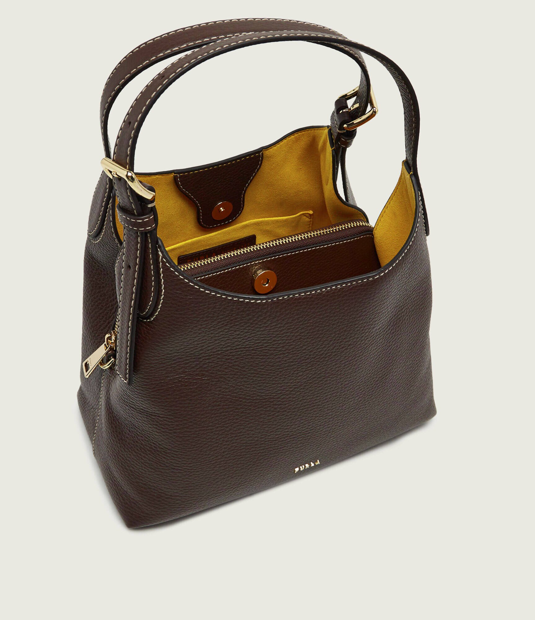 Furla De piele cufăr Primrose