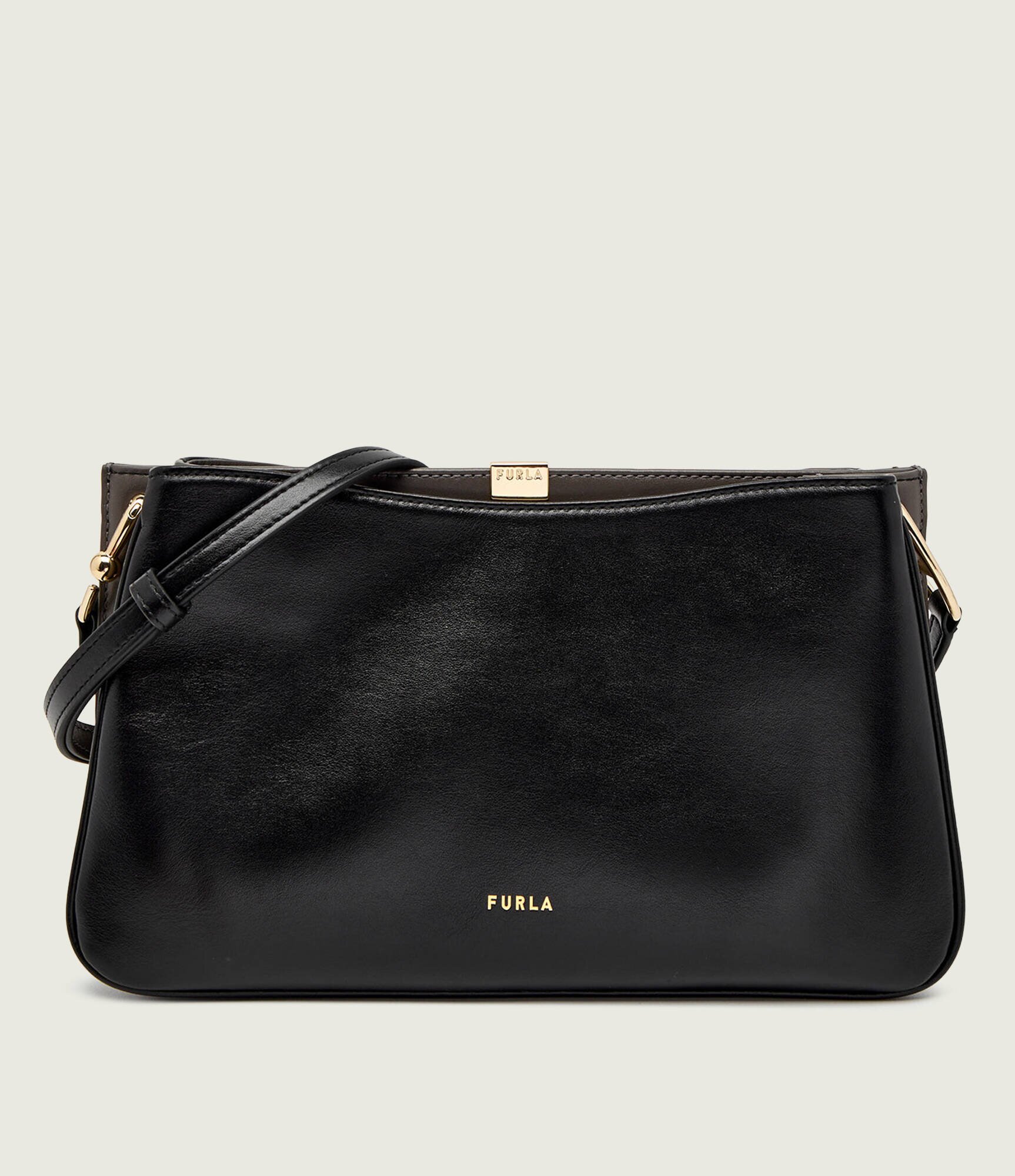 Furla De piele geantă pe umăr AGATA