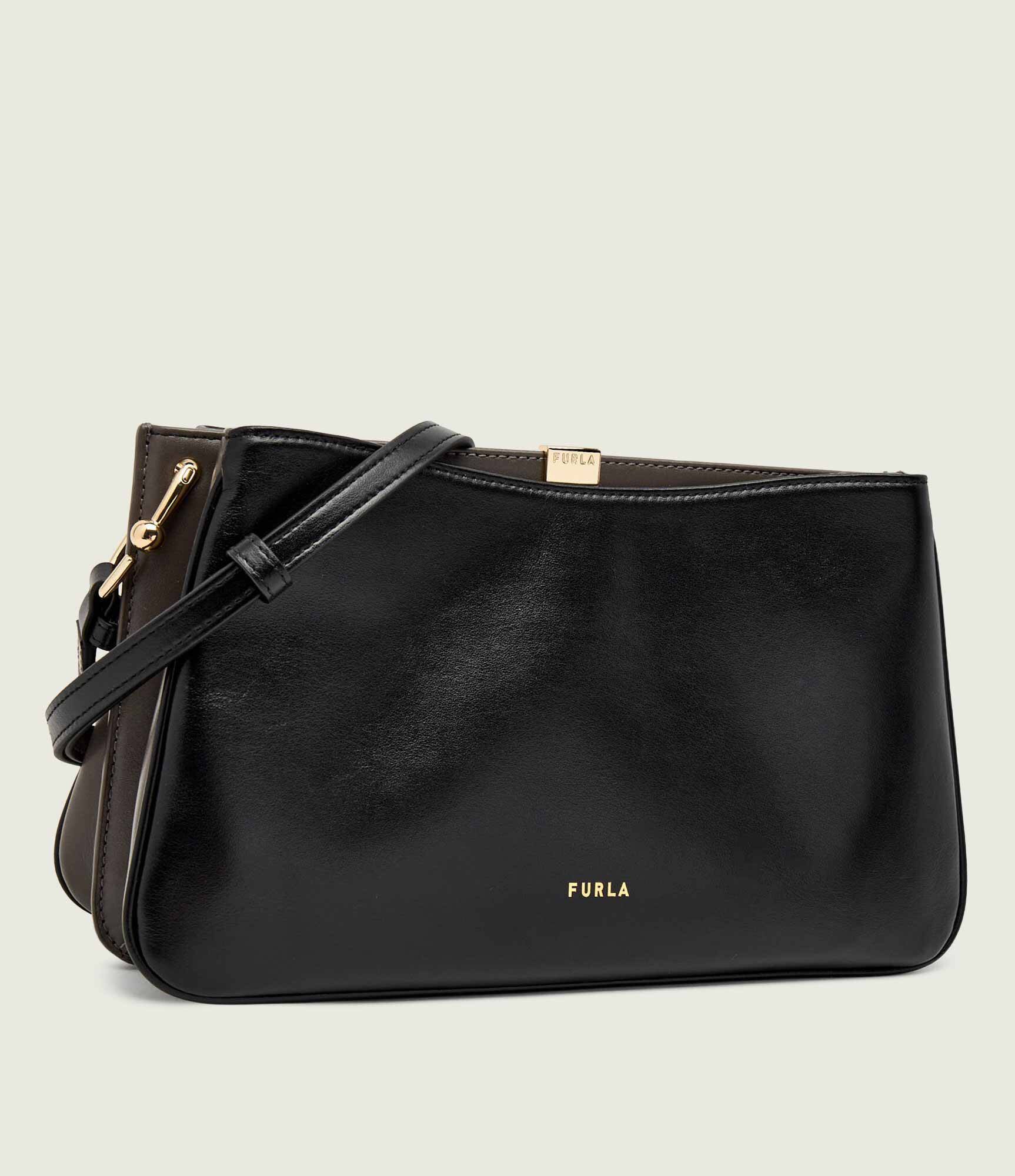 Furla De piele geantă pe umăr AGATA