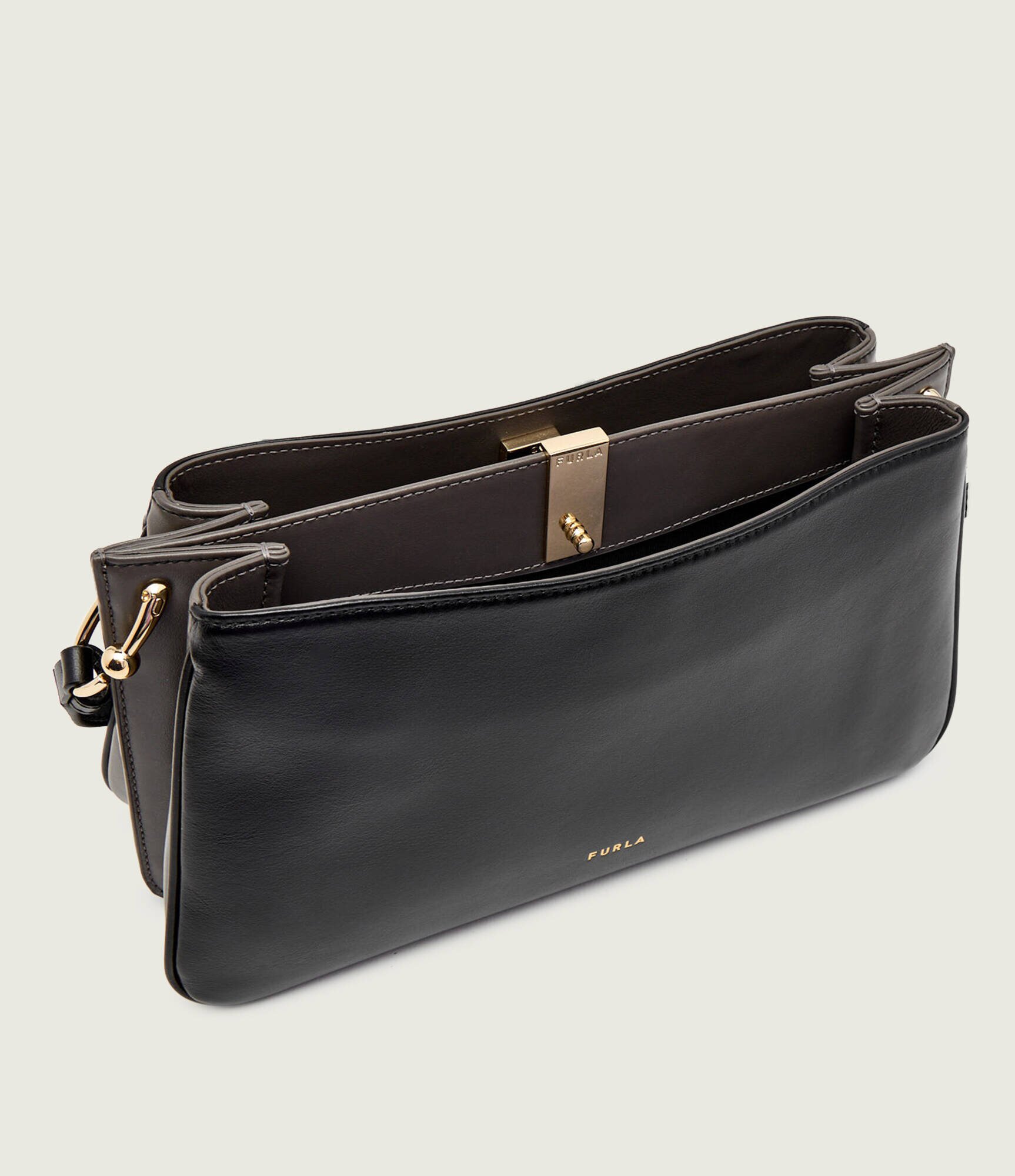 Furla De piele geantă pe umăr AGATA