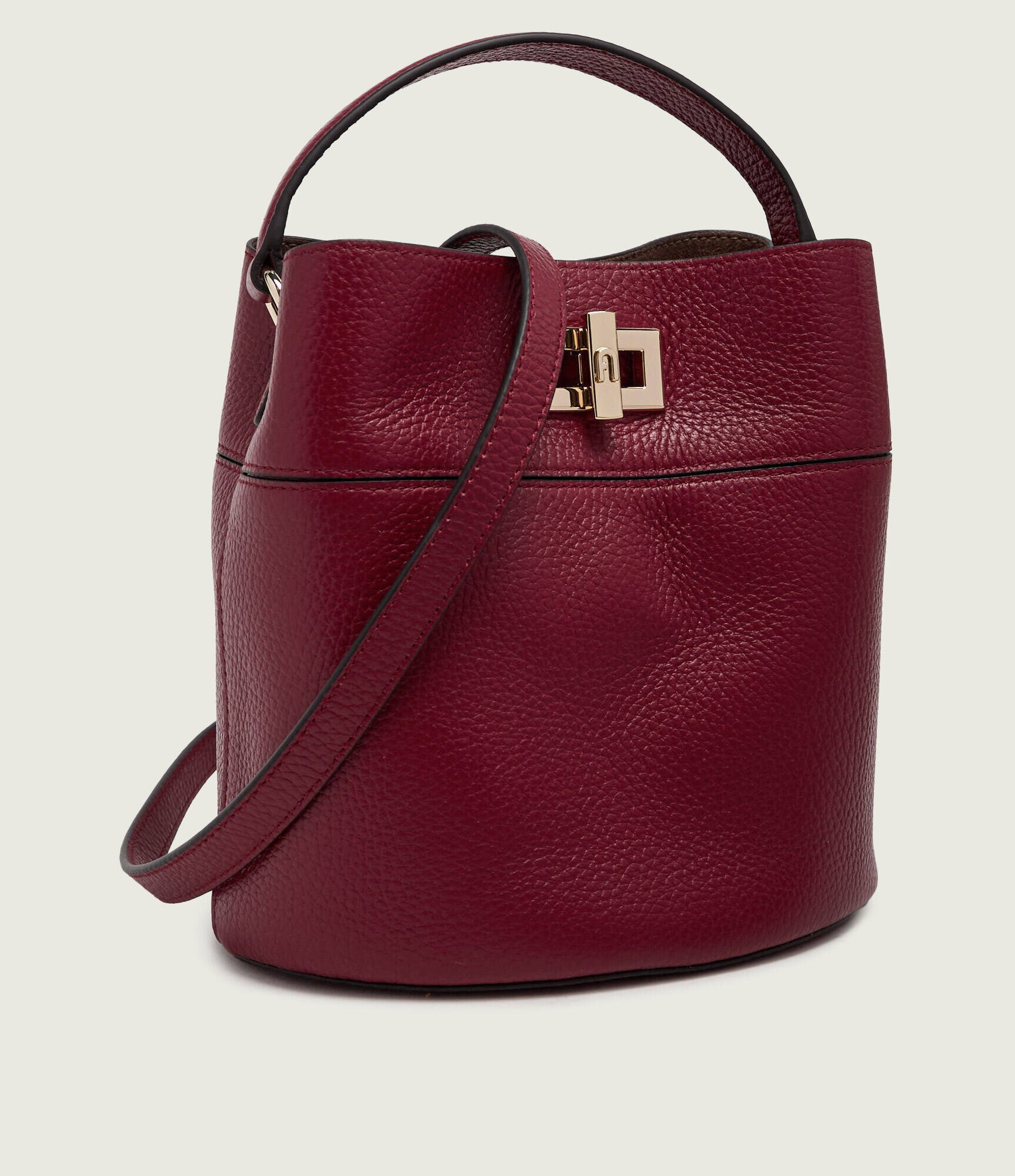 Furla De piele geantă pe umăr AMELIA