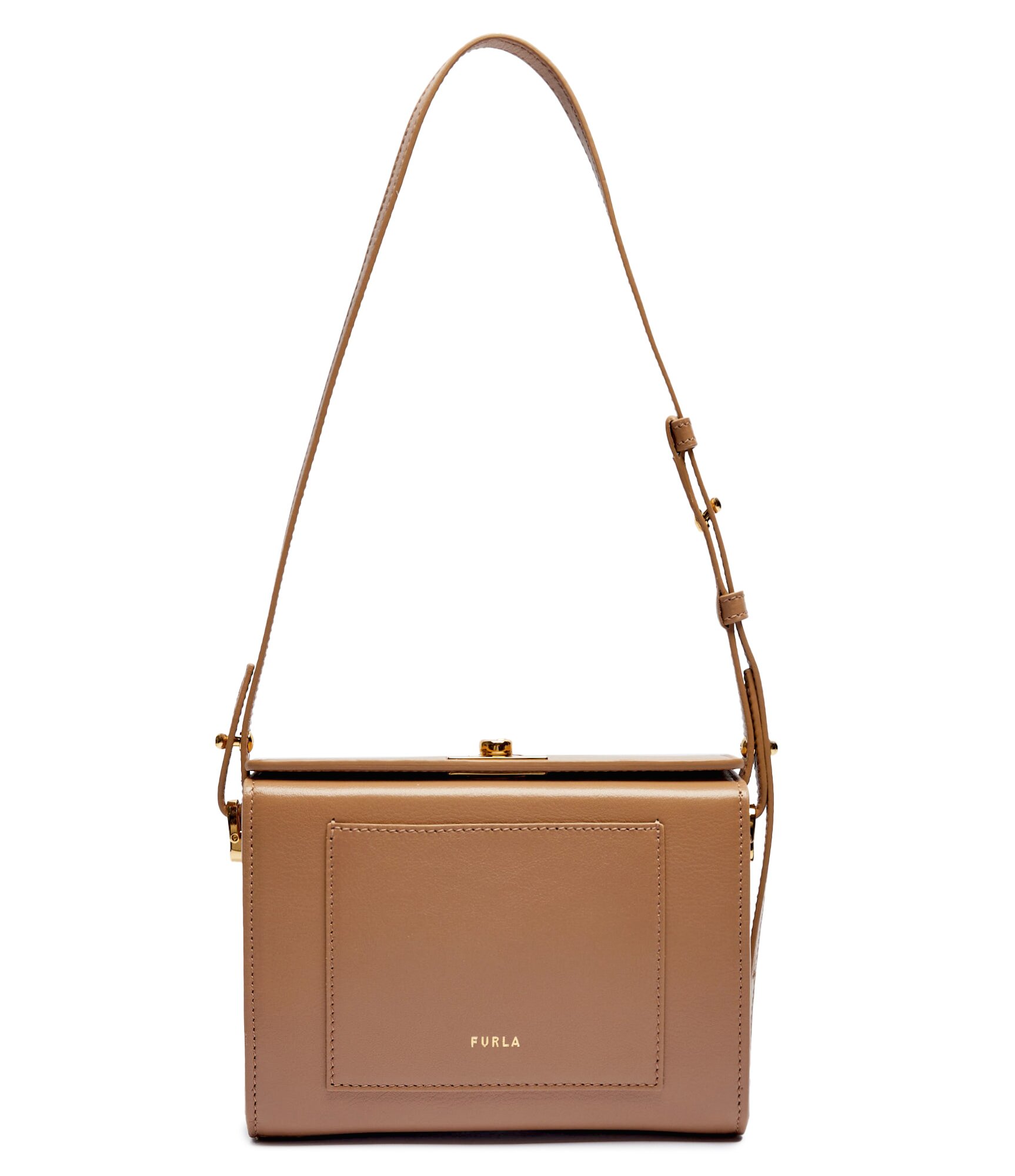 Furla De piele geantă pe umăr Arco