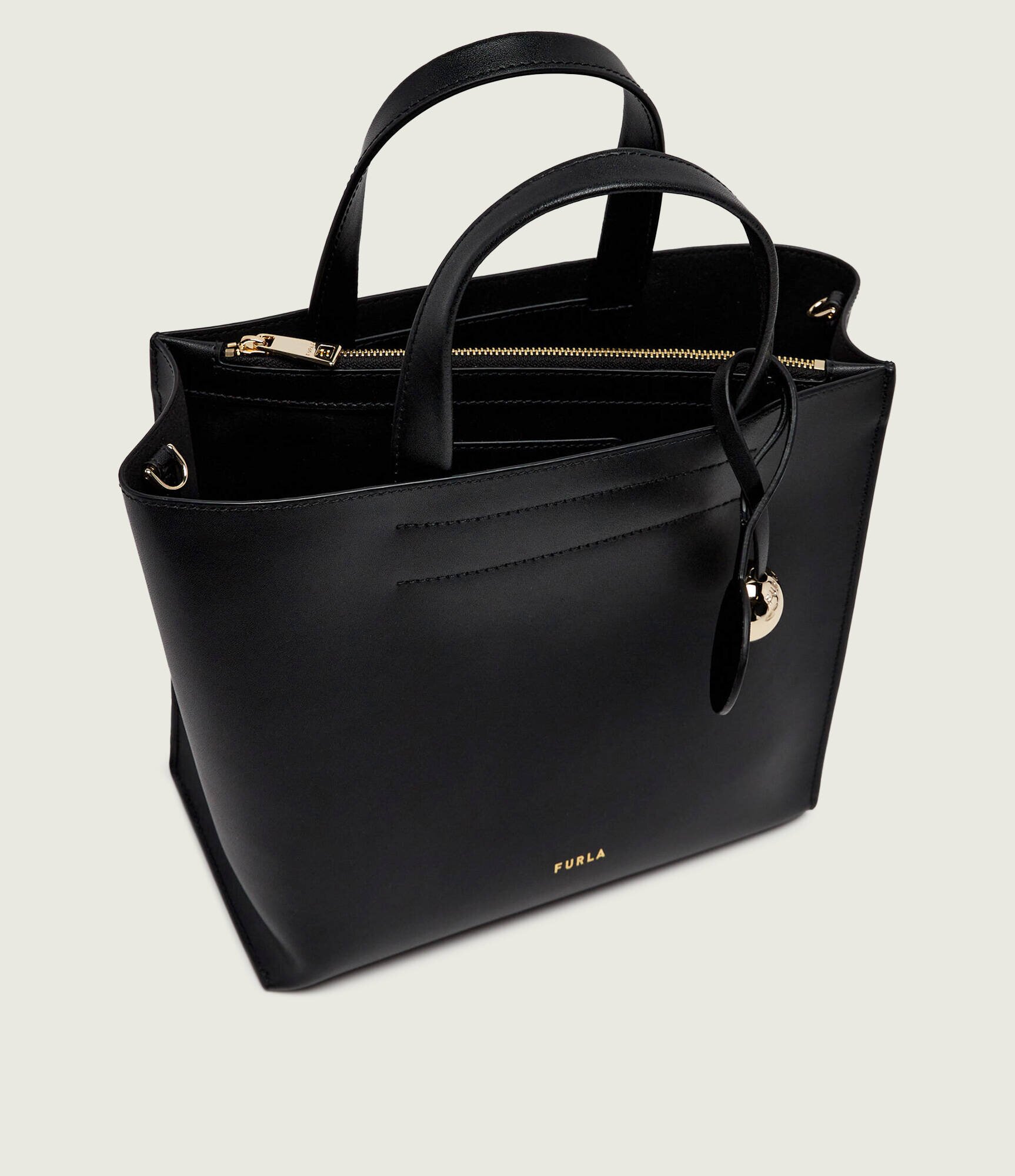 Furla De piele geantă pe umăr Divide It