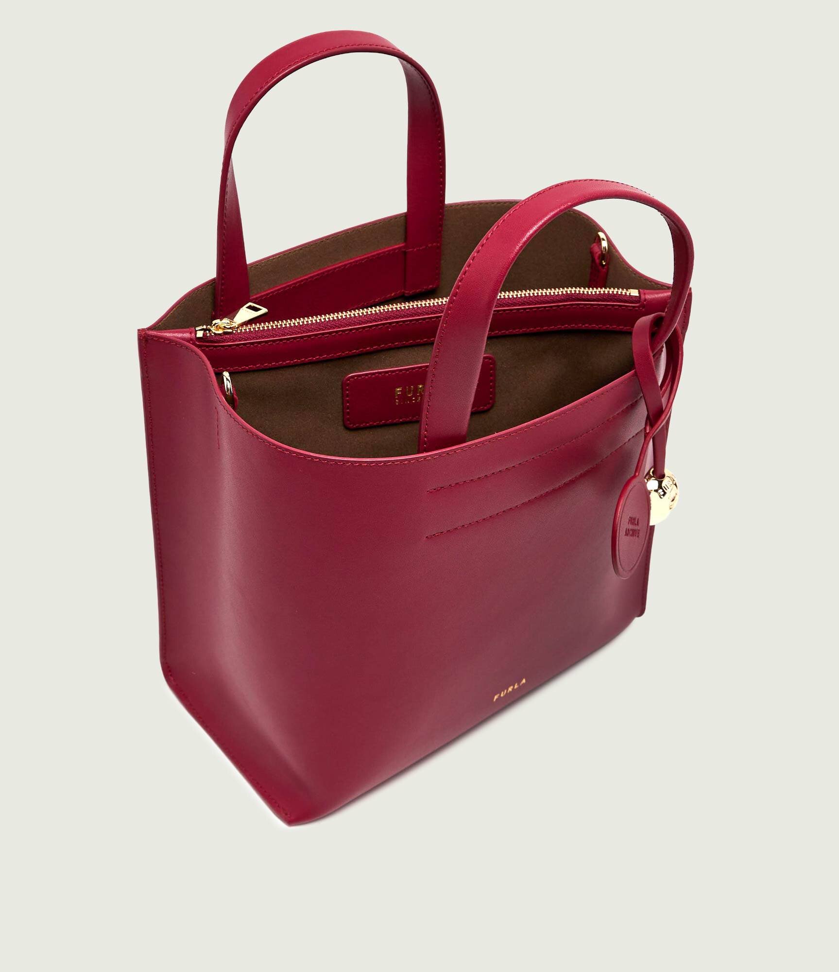 Furla De piele geantă pe umăr Divide It