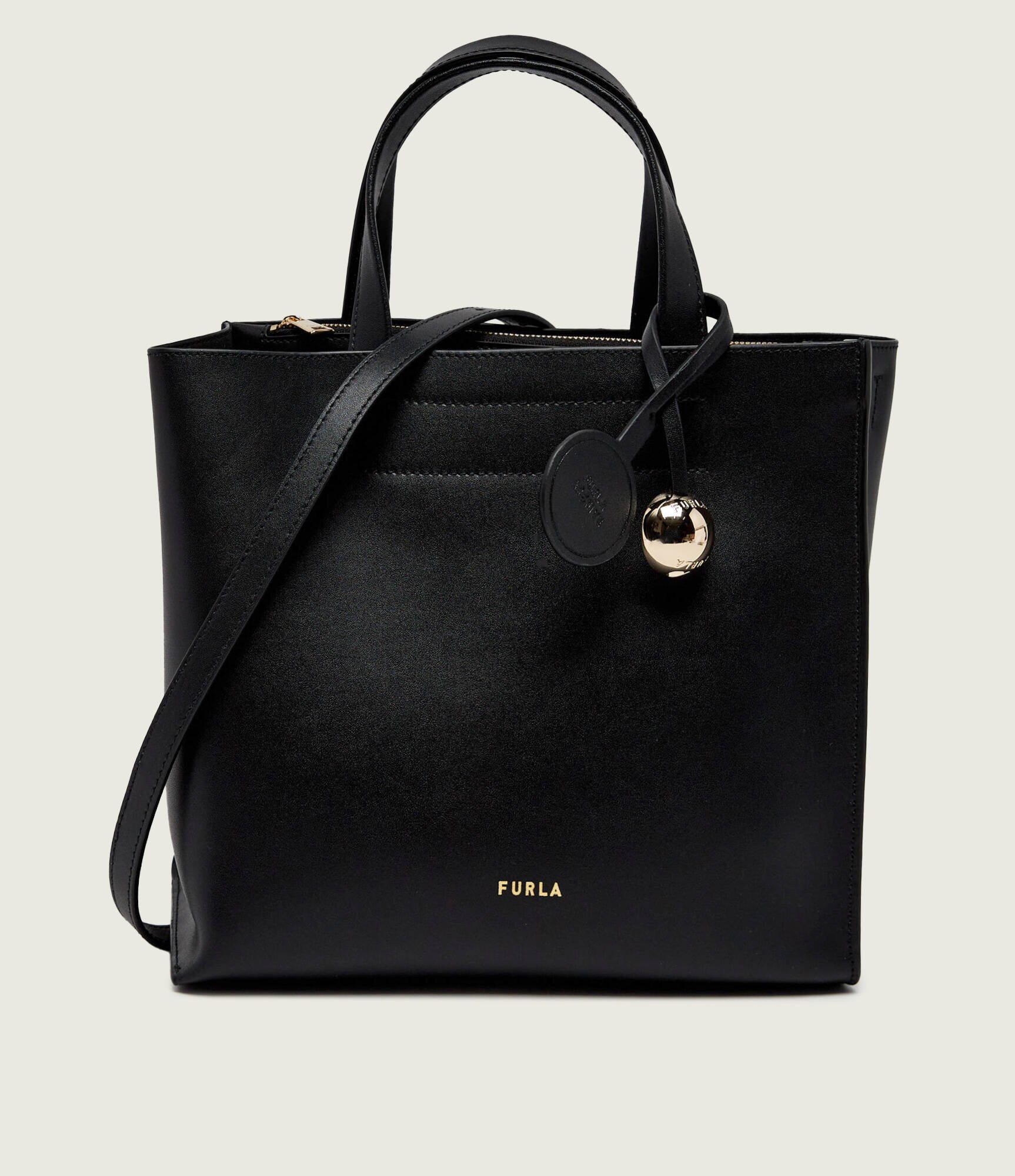 Furla De piele geantă pe umăr Divide It