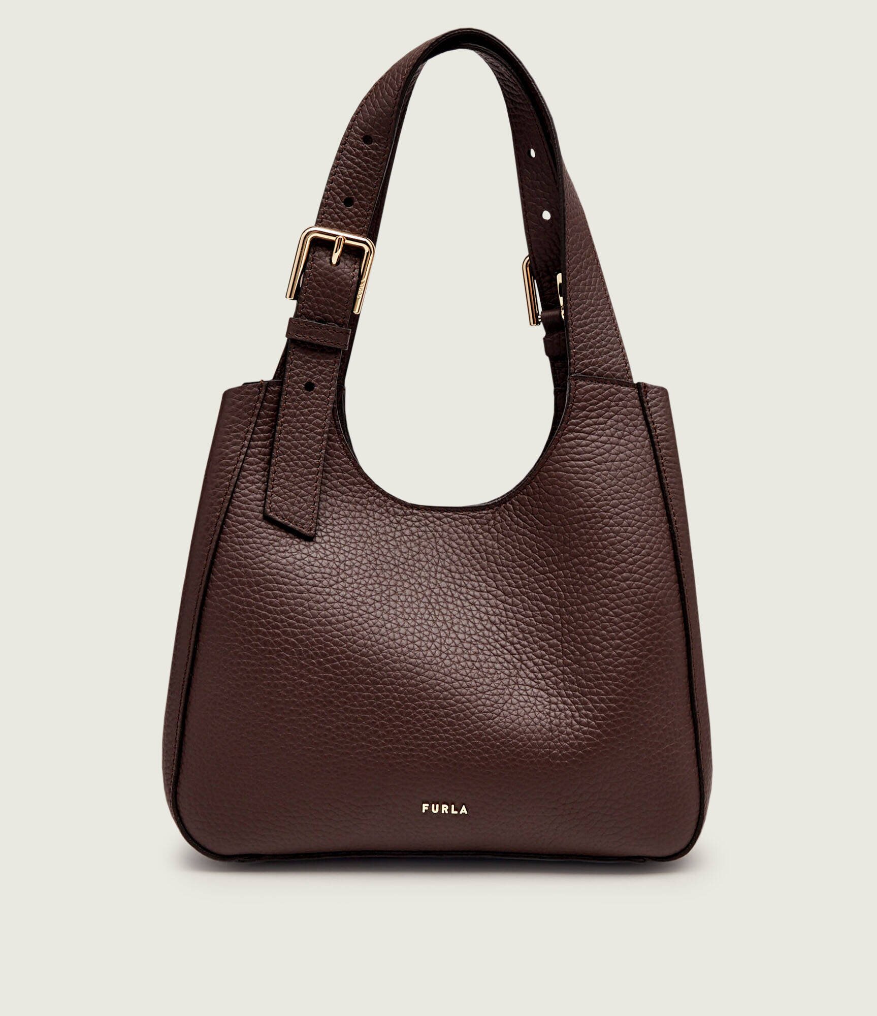 Furla De piele geantă pe umăr Dora
