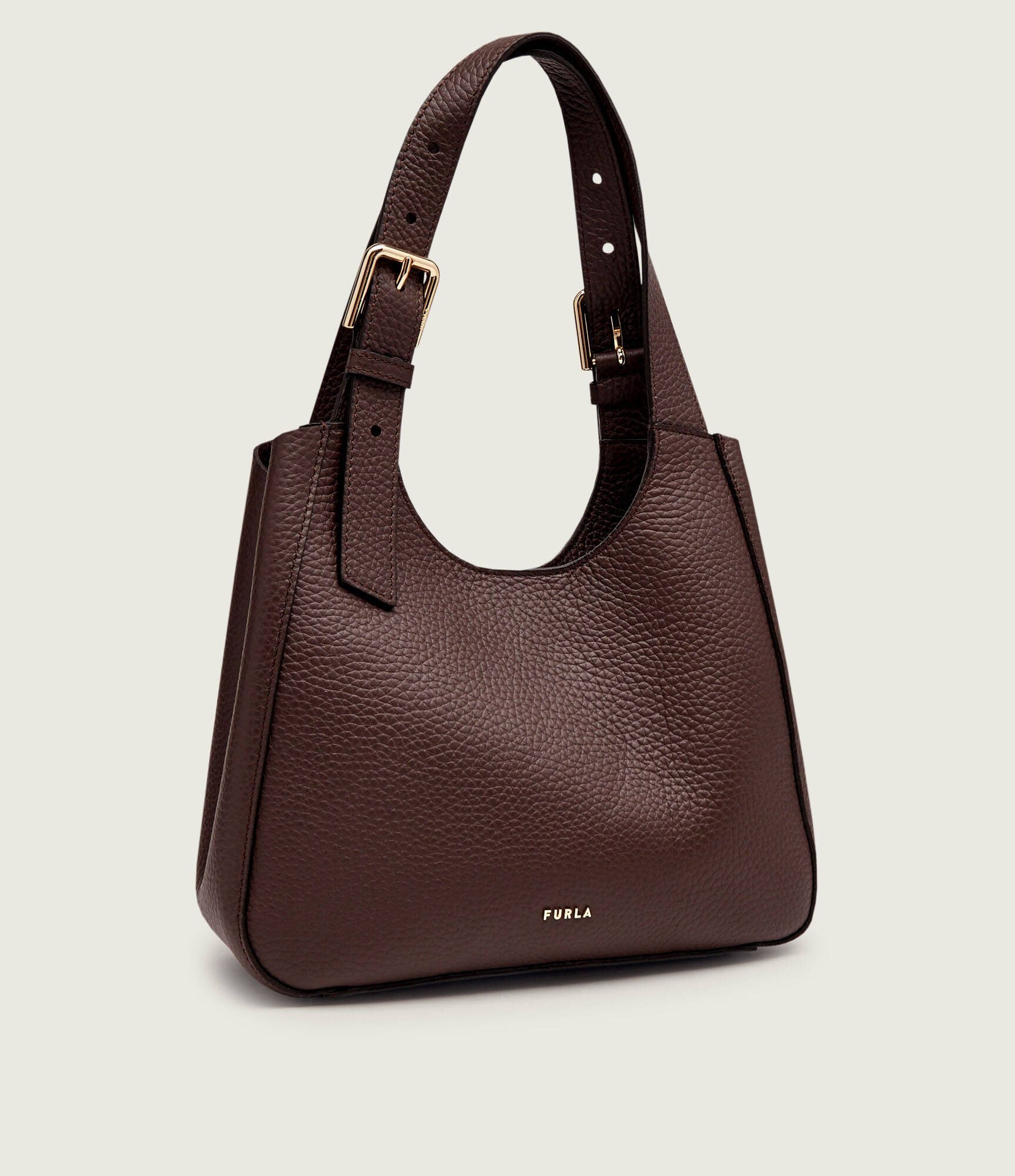 Furla De piele geantă pe umăr Dora